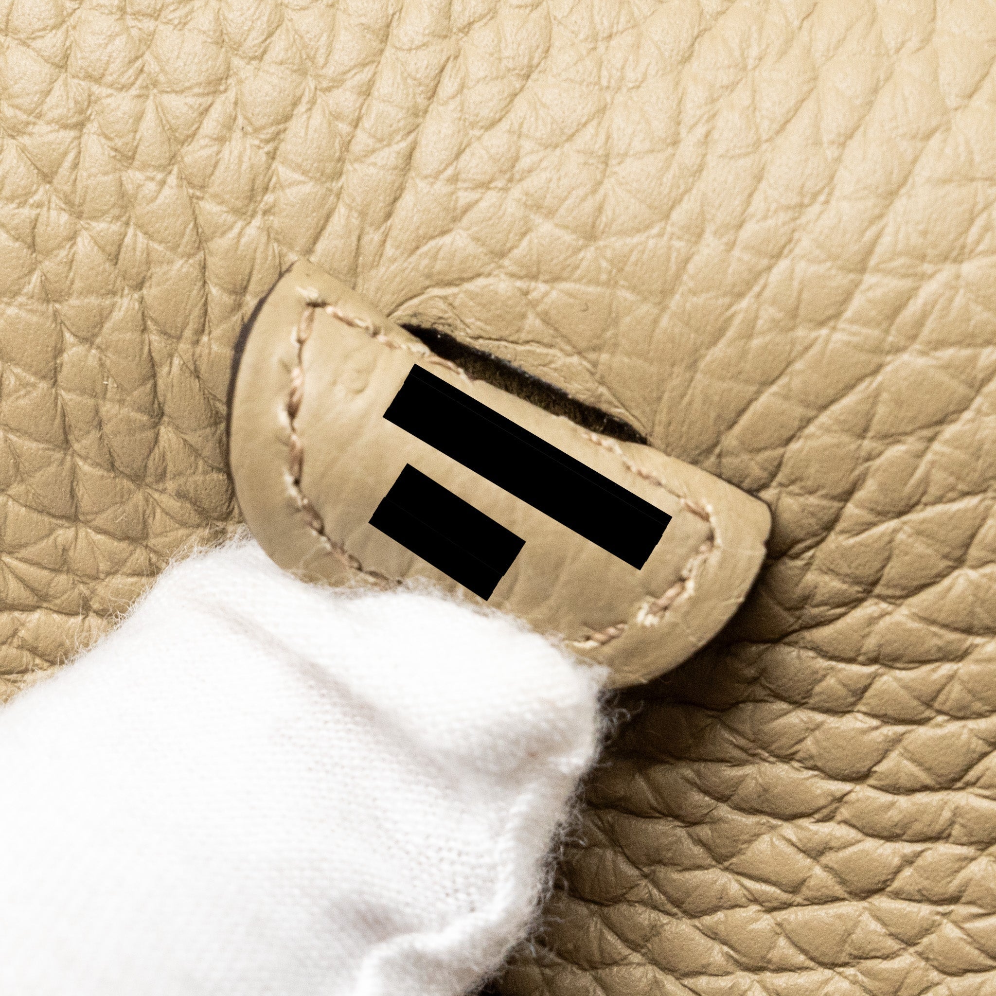 HERMES MINI EVELYN CLEMENCE BEIGE MARFA WITH MULTICOLOUR STRAP SHW