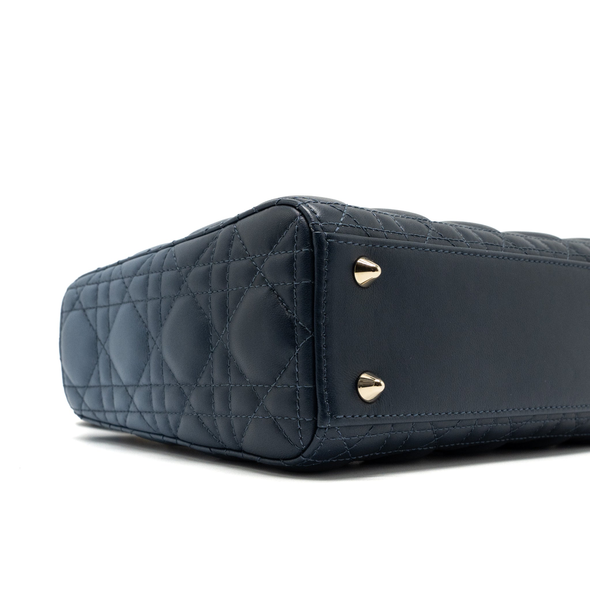DIOR MY ABC DIOR SMALL LADY DIOR CANNAGE LAMBSKIN BLUE GRADIENT LGHW