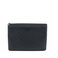 LOUIS VUITTON DISCOVERY POCHETTE MONOGRAM SHADOW BLACK WITH BLACK HARDWARE