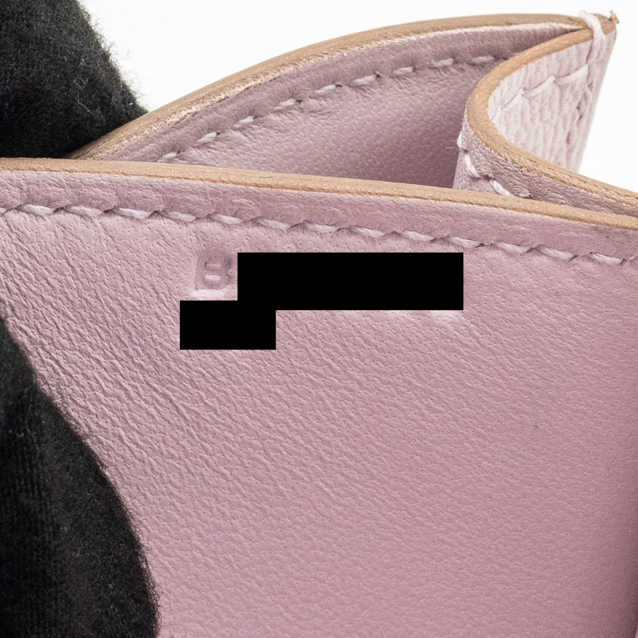 HERMES MINI CONSTANCE CHÈVRE MYSORE MAUVE PALE RGHW