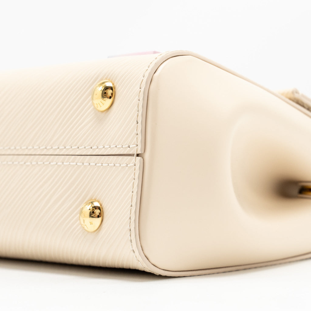 LOUIS VUITTON CLUNNY MINI EPI CREAM WHITE/MULTICOLOUR STRAP SHW