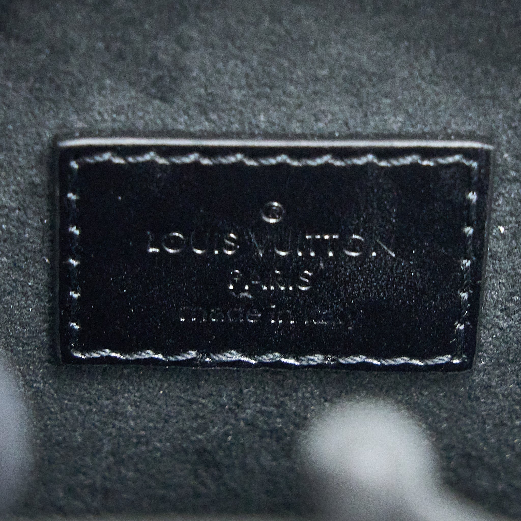 LOUIS VUITTON BOURSICOT CHAIN BAG REVERSE MONOGRAM CANVAS WITH EXTRA LV STRAP
