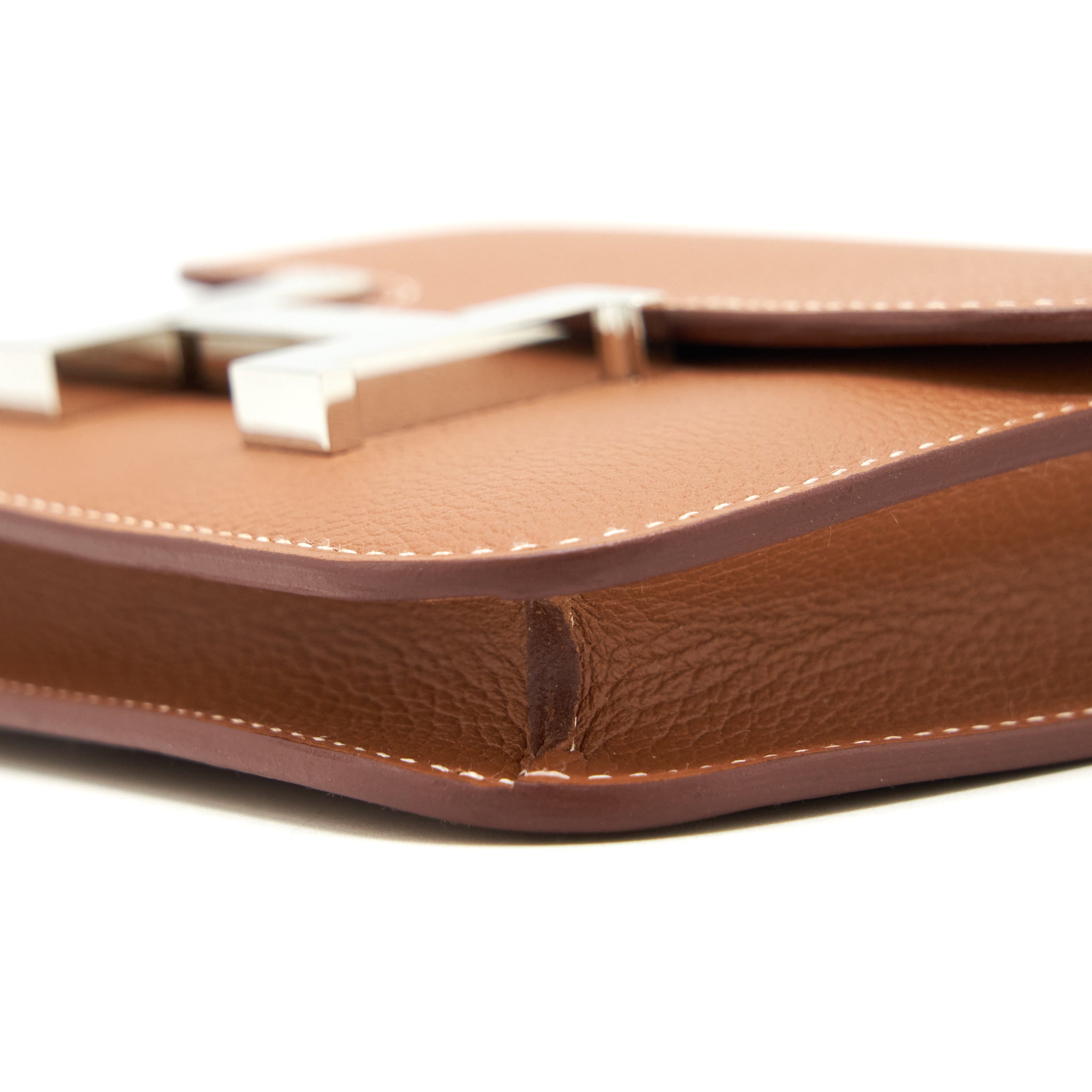 HERMES CONSTANCE SLIM EVERCOLOR GOLD SHW