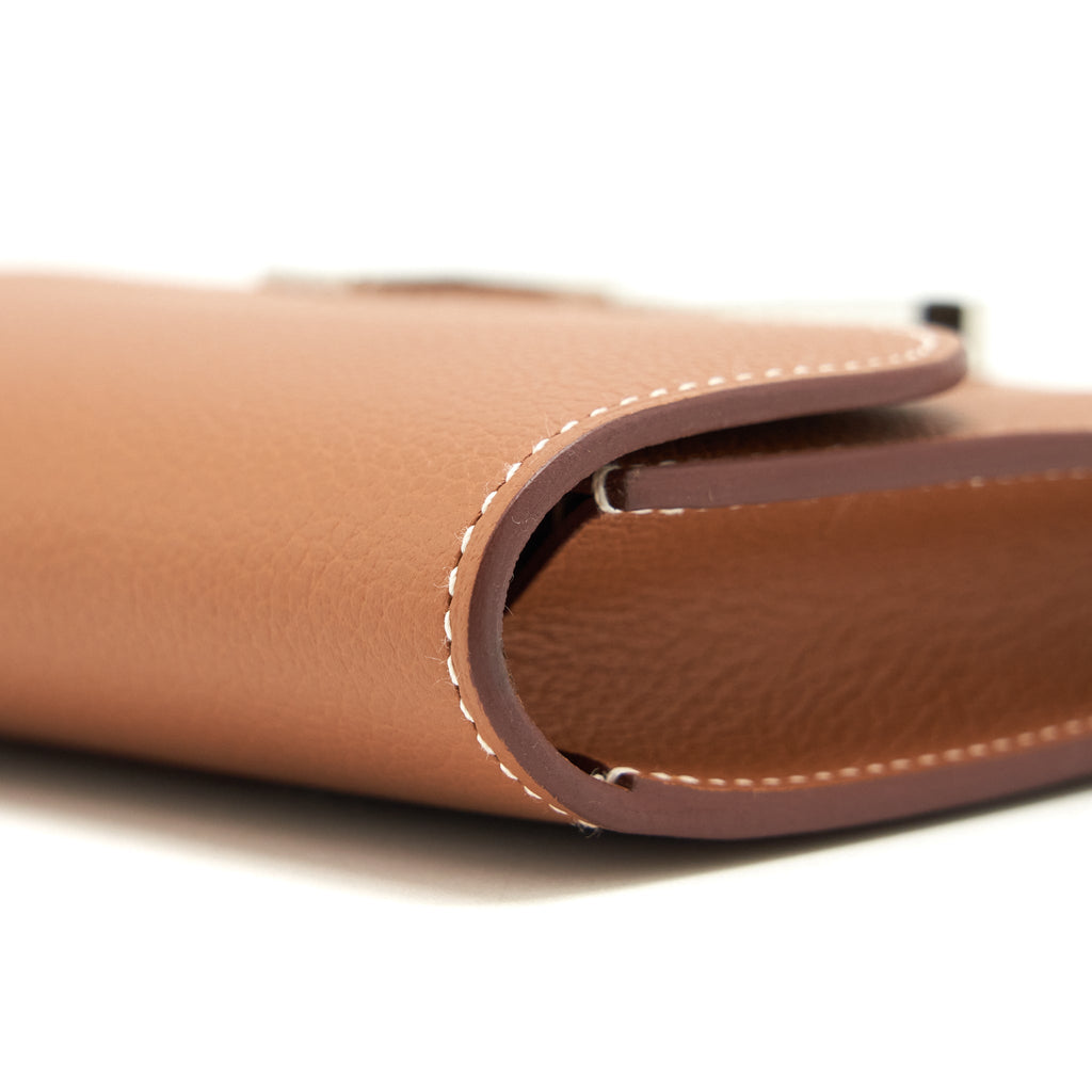 HERMES CONSTANCE SLIM EVERCOLOR GOLD SHW