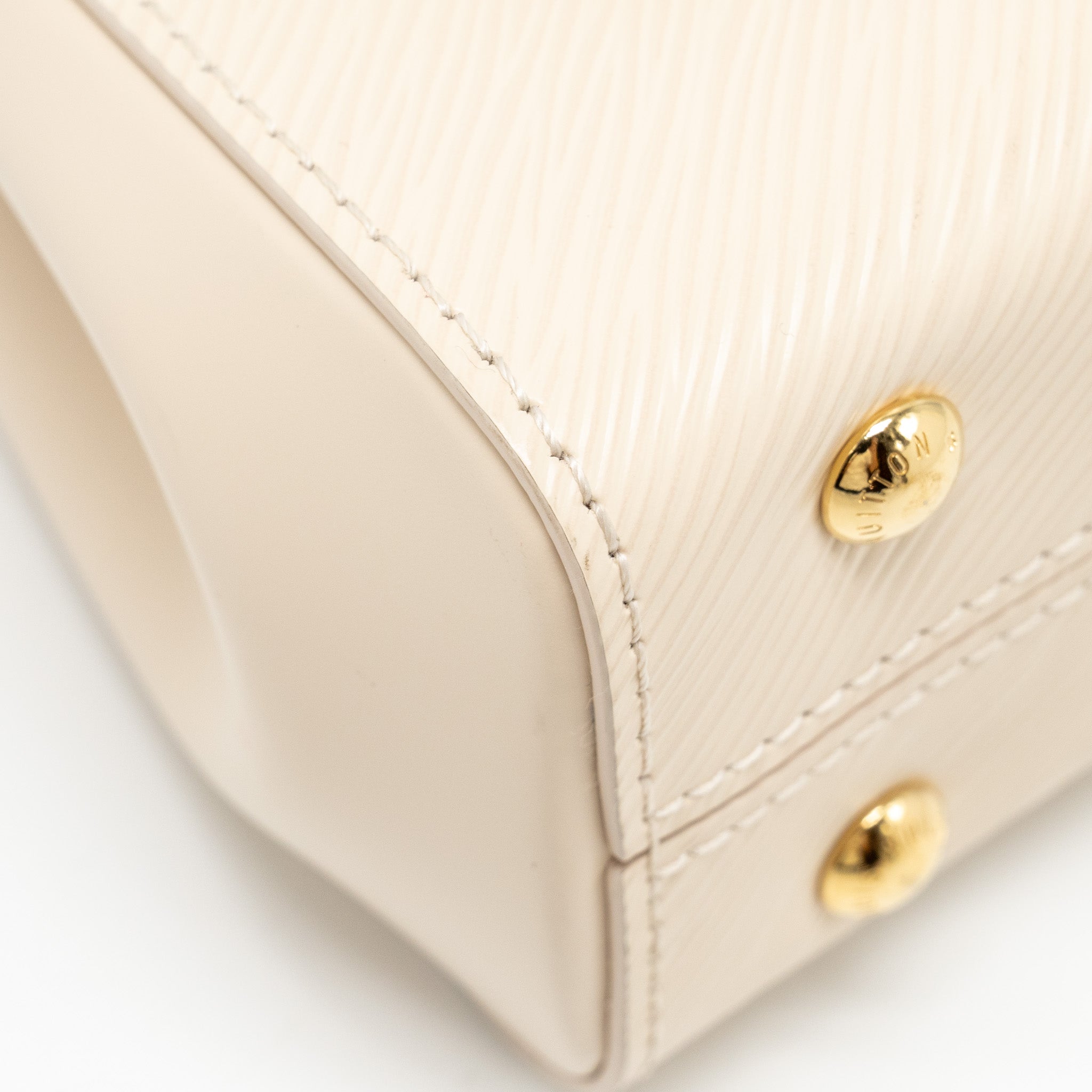 LOUIS VUITTON CLUNNY MINI EPI CREAM WHITE/MULTICOLOUR STRAP SHW