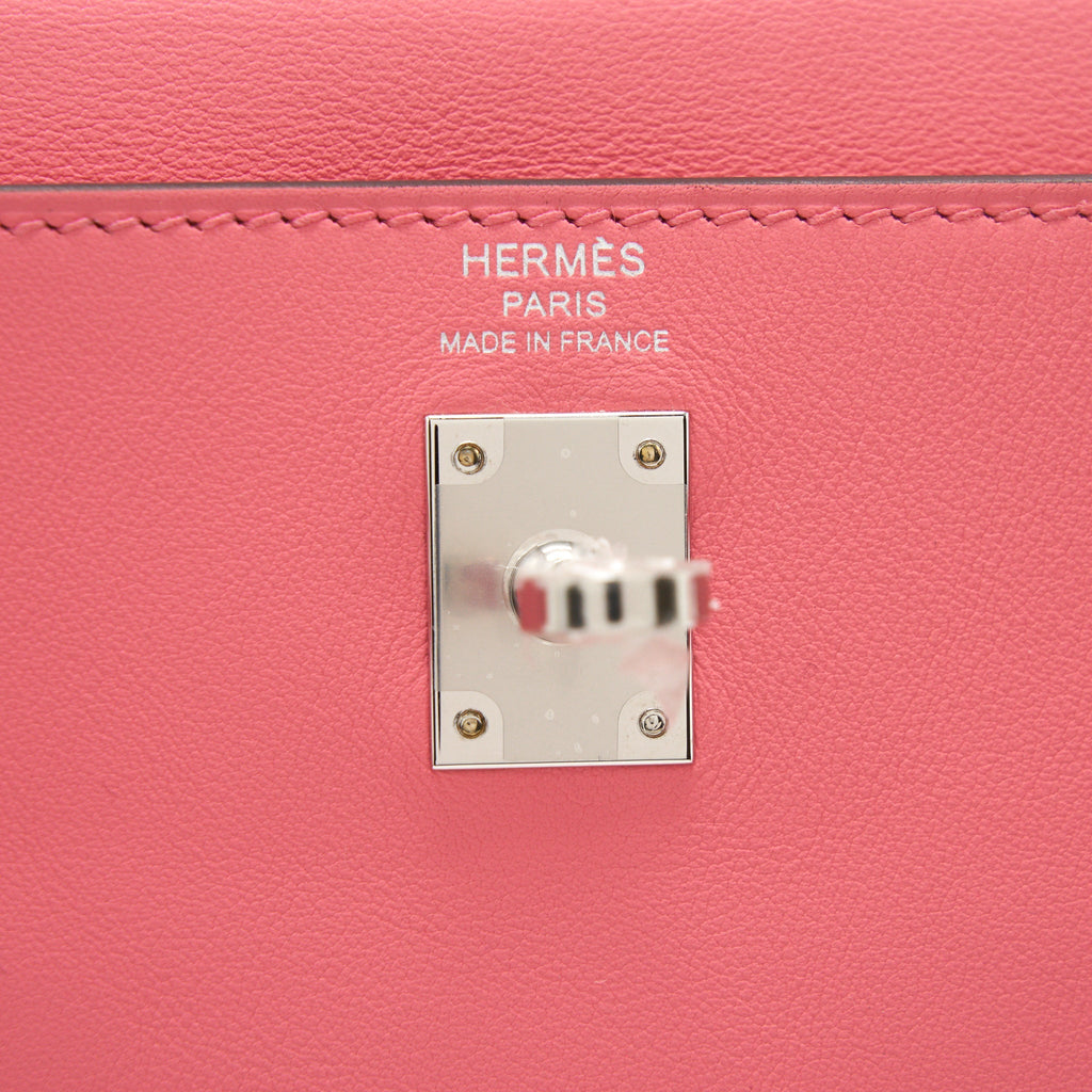 HERMES KELLY 25 SWIFT K4 ROSE ETE SHW
