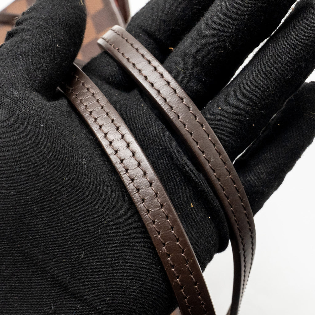 LOUIS VUITTON NEVERFULL MM DAMIER EBENE GHW