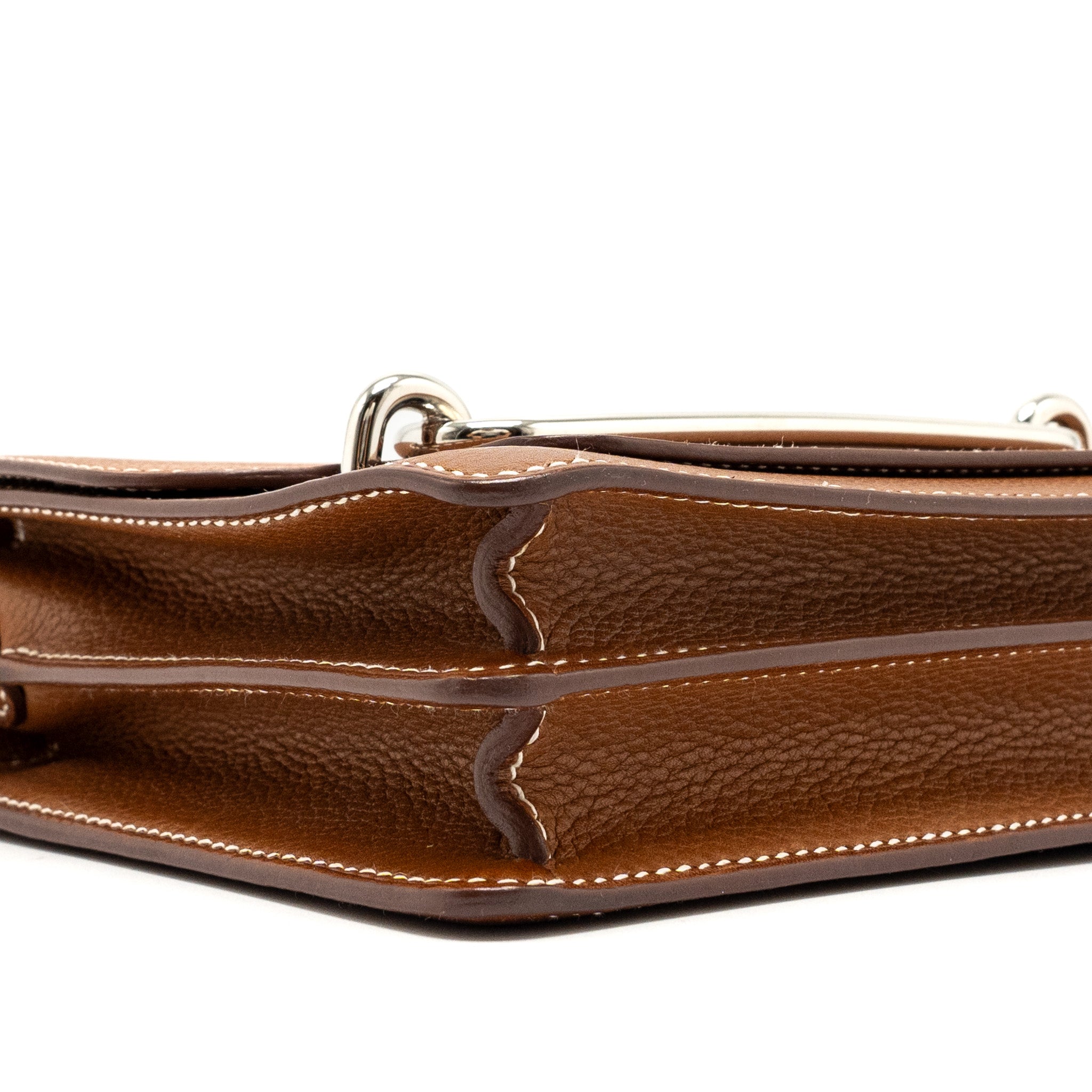 HERMES MINI ROULIS BARENIA FAUBOURG FAUVE SHW