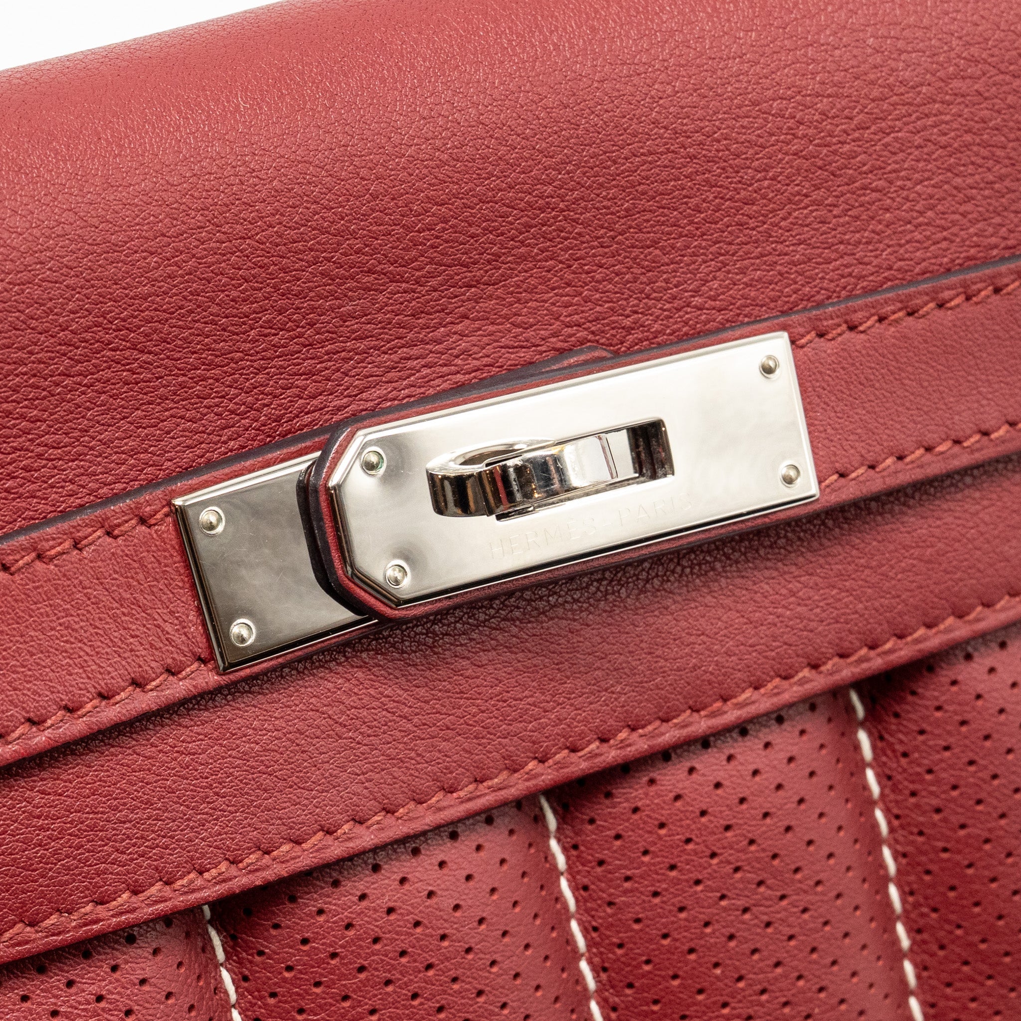 HERMES BERLINE MINI SWIFT K1 ROUGE GRENAT SHW