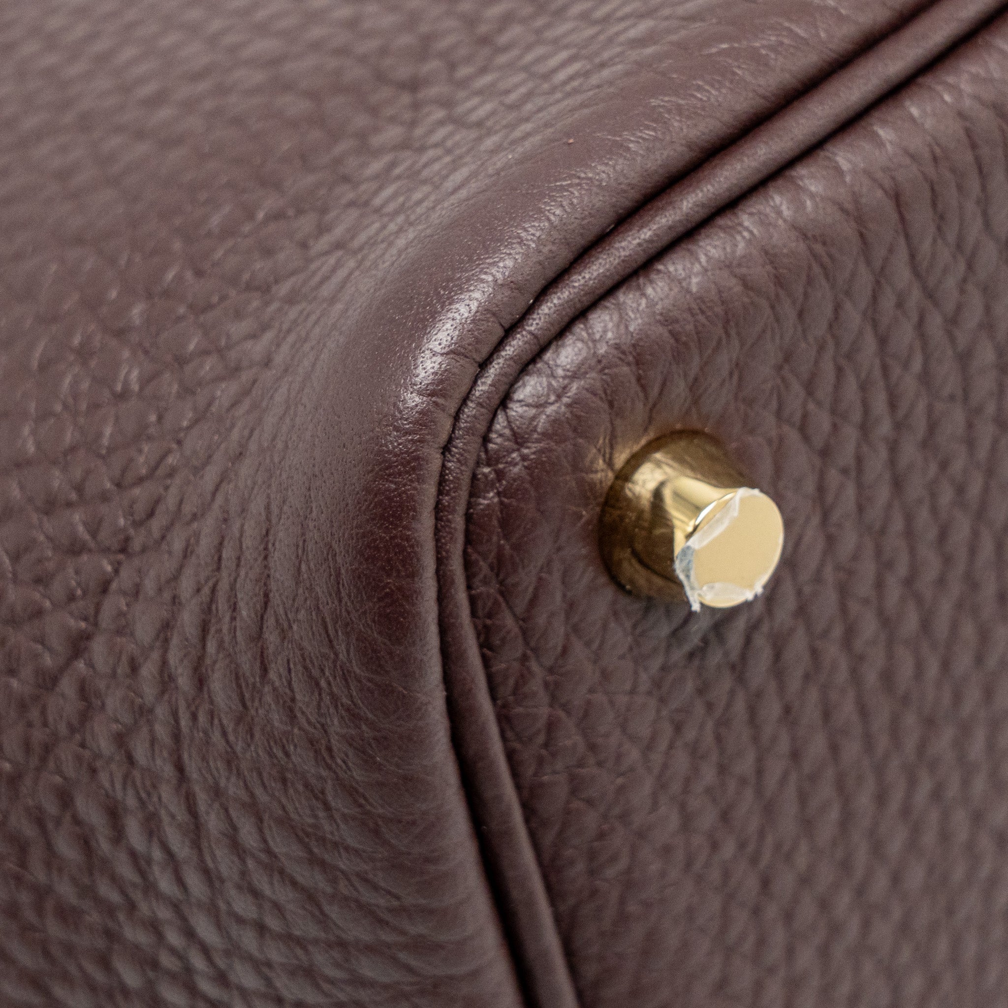 HERMES PICOTIN18 LOCK BAG CLEMENCE/SWIFT ROUGE SELLIER/CABAN GHW