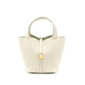 HERMES PICOTIN 22 LOCK BAG CLEMENCE 8L BETON GHW