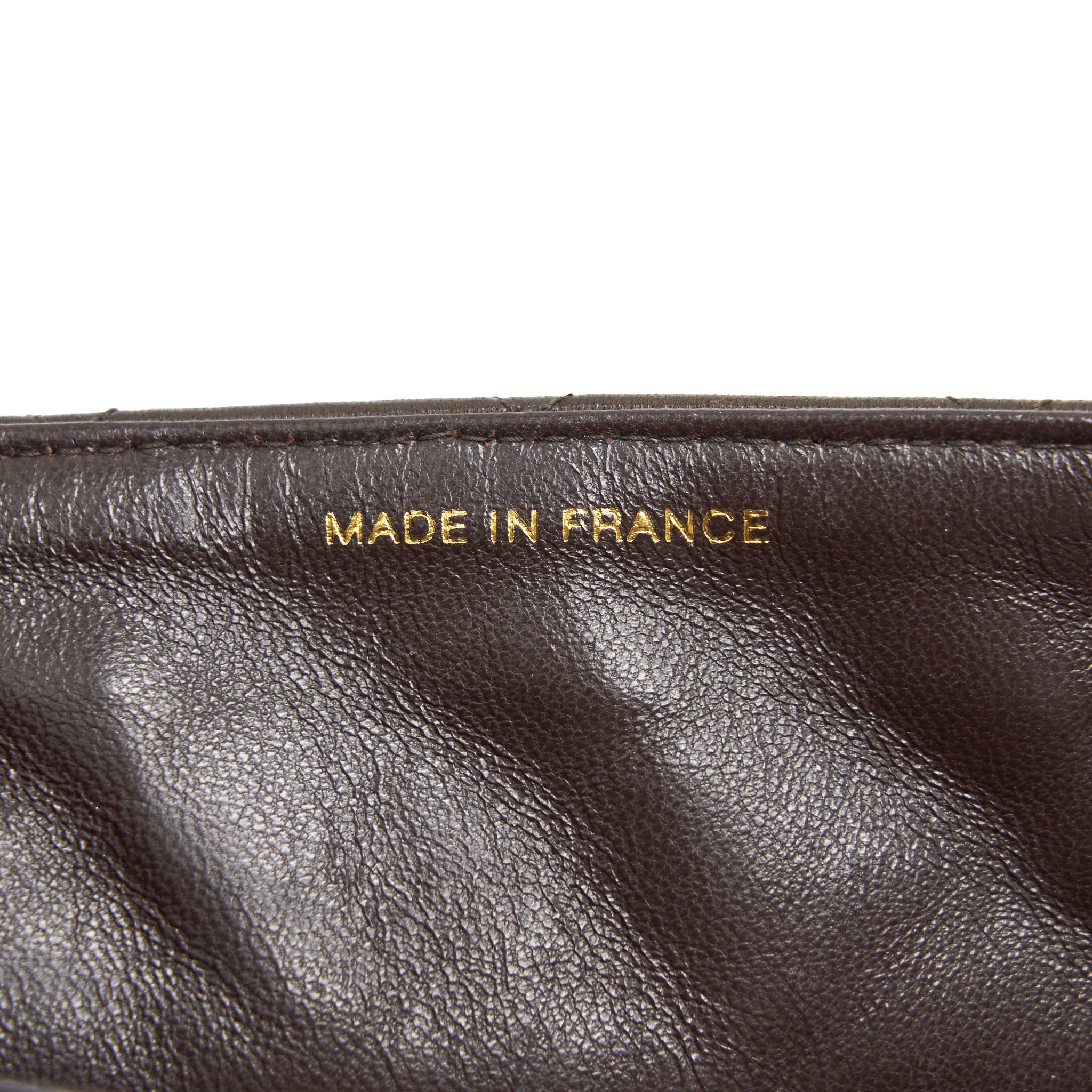 CHANEL MEDIUM FLAP BAG CHOCOLATE GHW