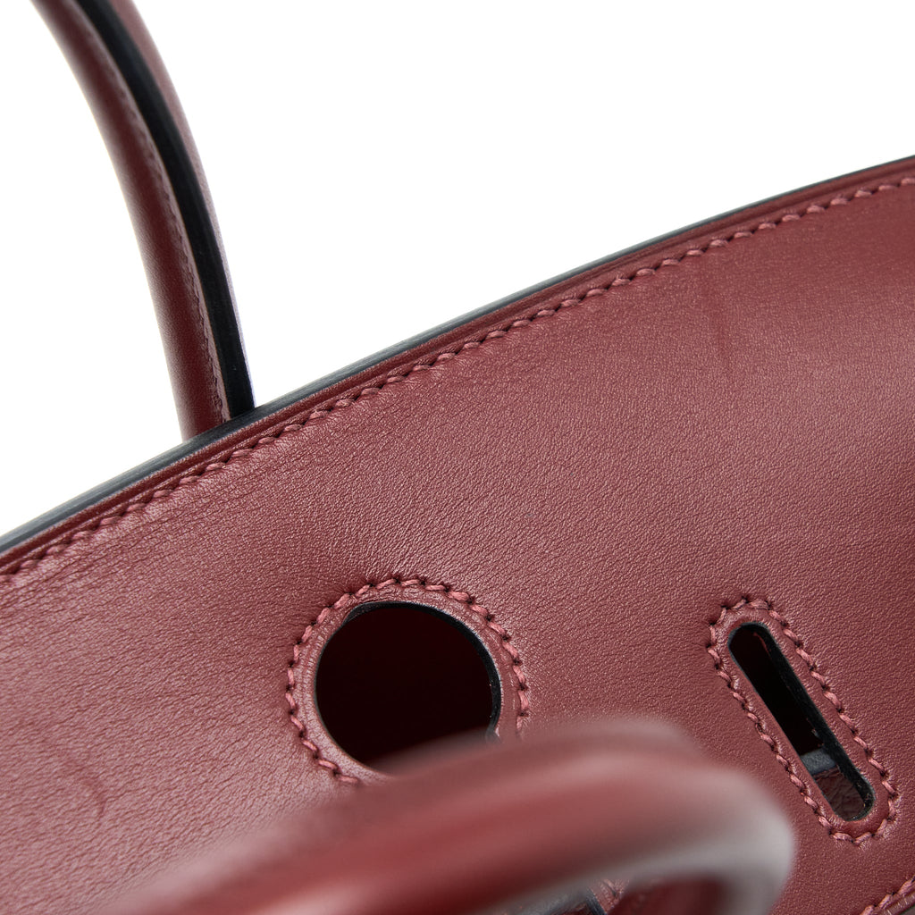 HERMES BIRKIN 30 TOUCH CLEMENCE/SOMBRE ROUGH H GHW