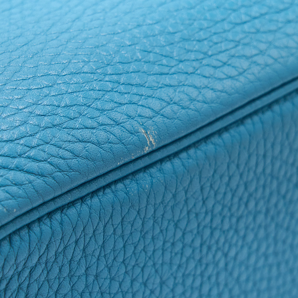 HERMES LINDY 34 CLEMENCE BLUE JEANS SHW