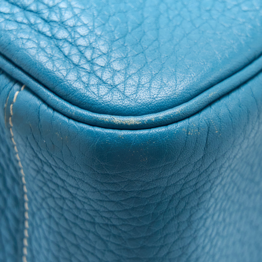 HERMES LINDY 34 CLEMENCE BLUE JEANS SHW