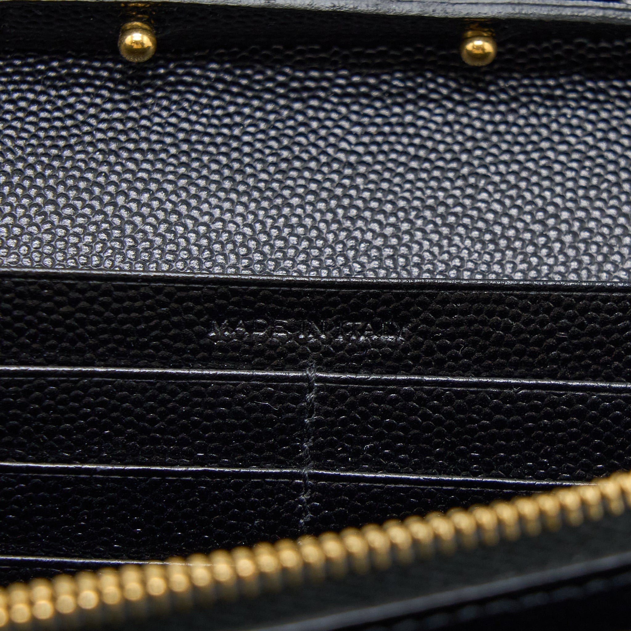 SAINT LAURENT / YSL KATE BAG GRAINED CALFSKIN BLACK GHW