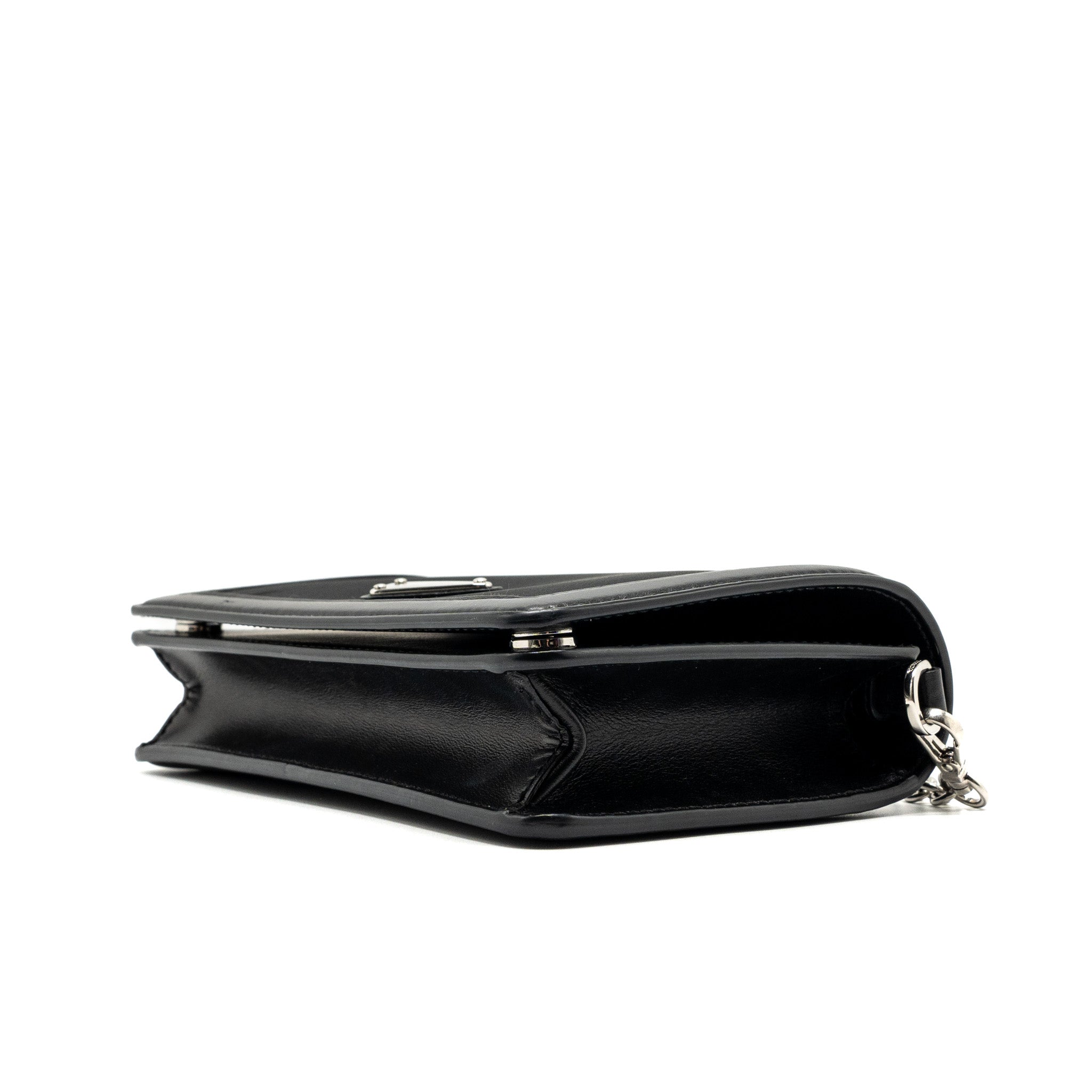 PRADA MINIBORSE BAG NYLON/LEATHER BLACK SHW