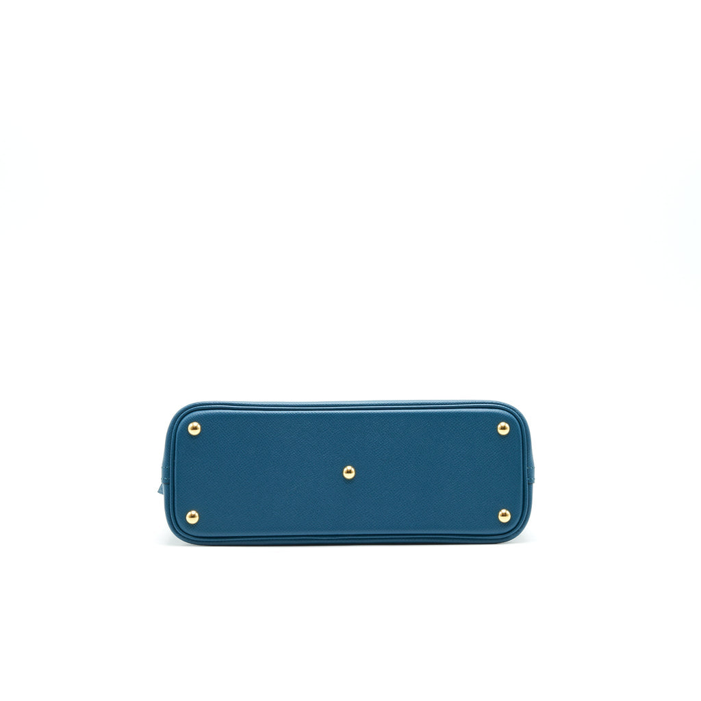 HERMES BOLIDE 27 VERT BOSPHORE EPSOM GHW