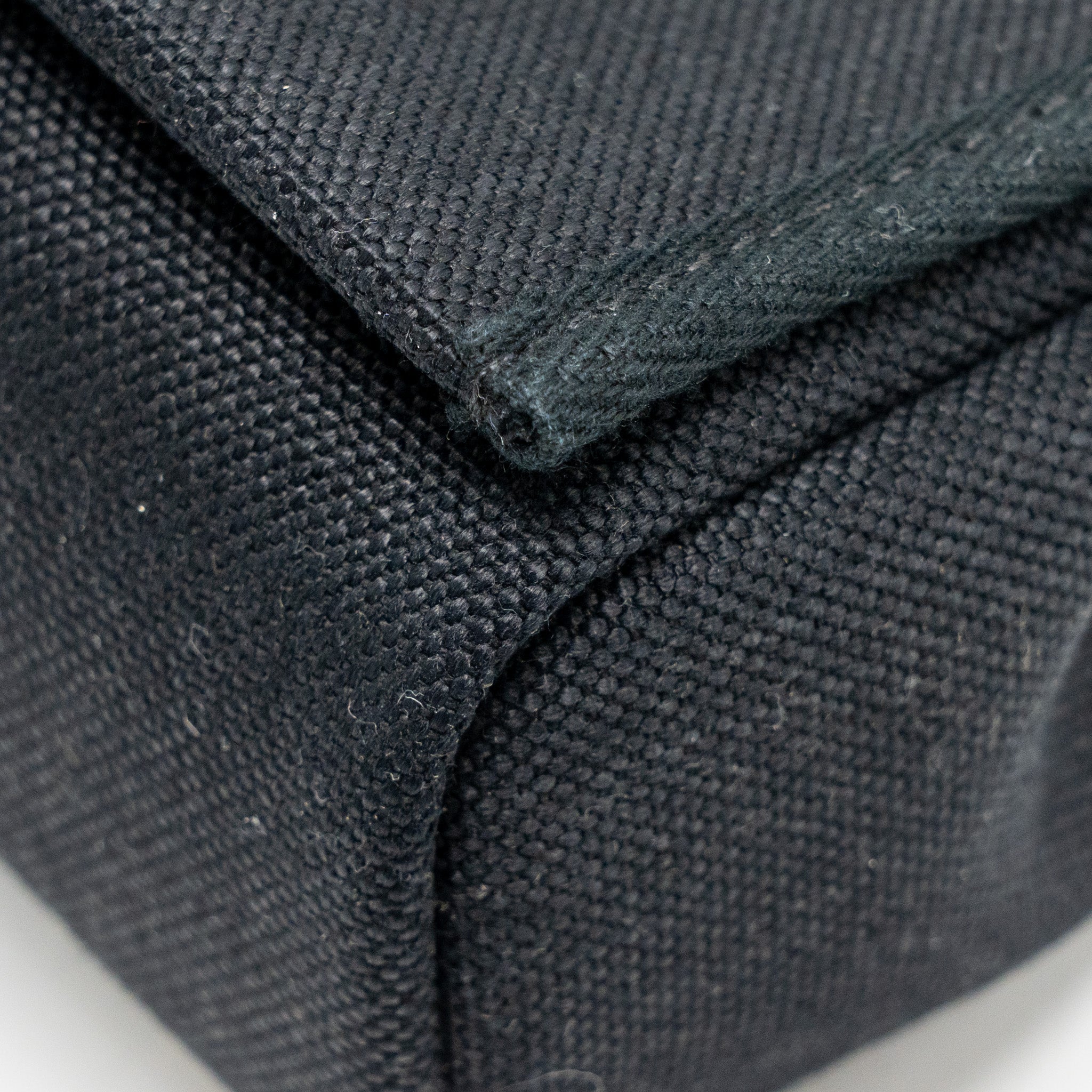 HERMES HERBAG MINI CANVAS/HUNTER LEATHER BLACK GHW