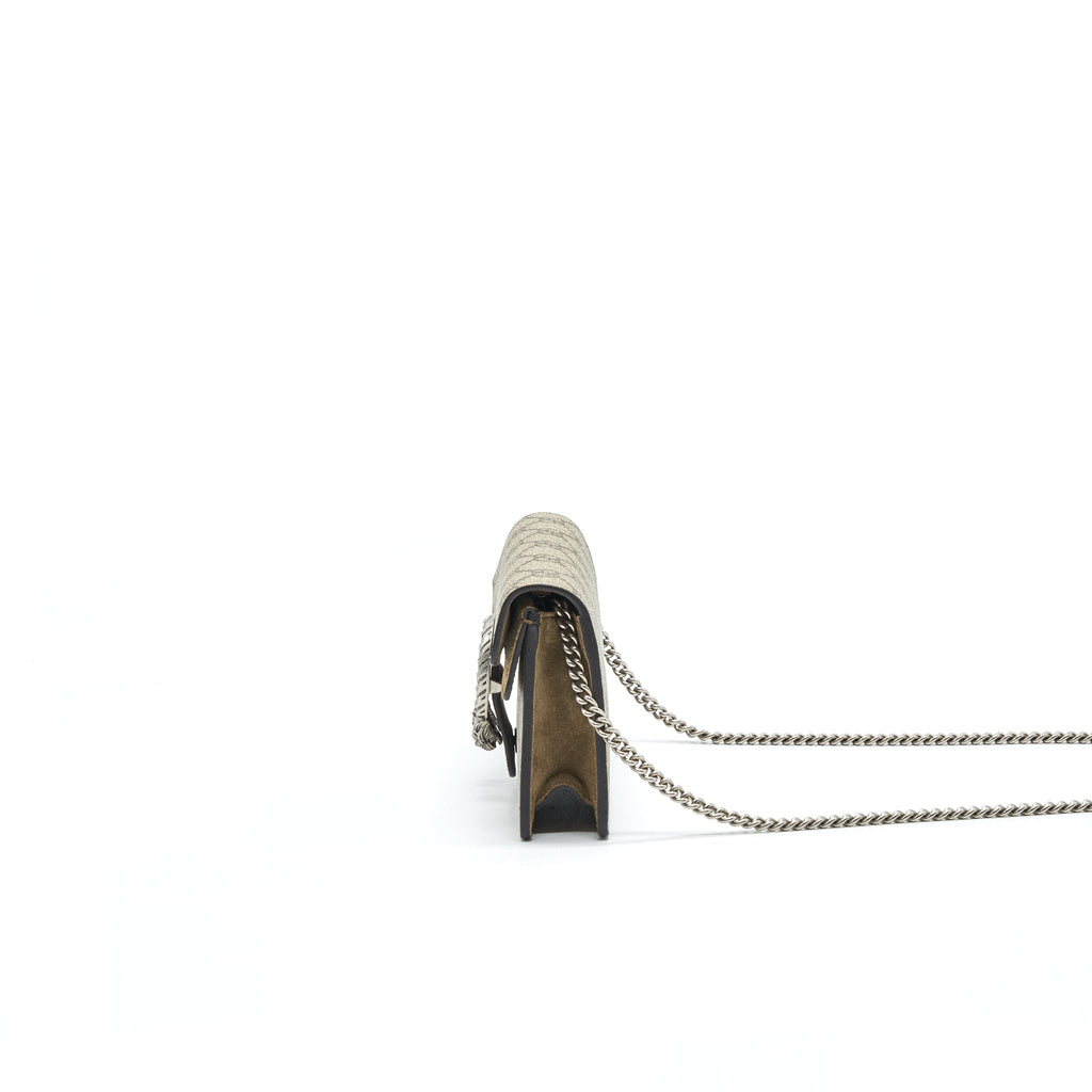 GUCCI DIONYSUS GG SUPREME SUPER MINI BAG BEIGE