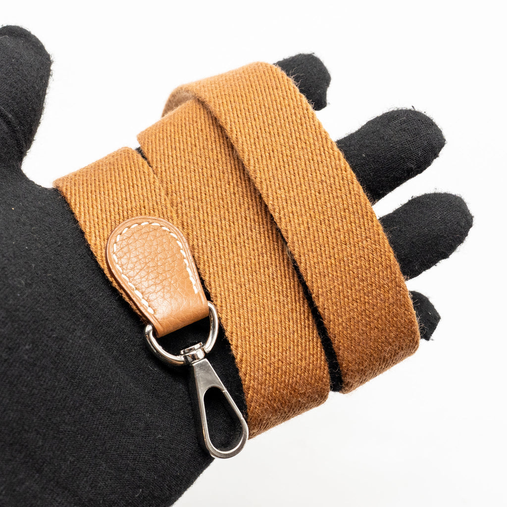 HERMES MINI EVELYNE TAURILLON MAURICE GOLD SHW