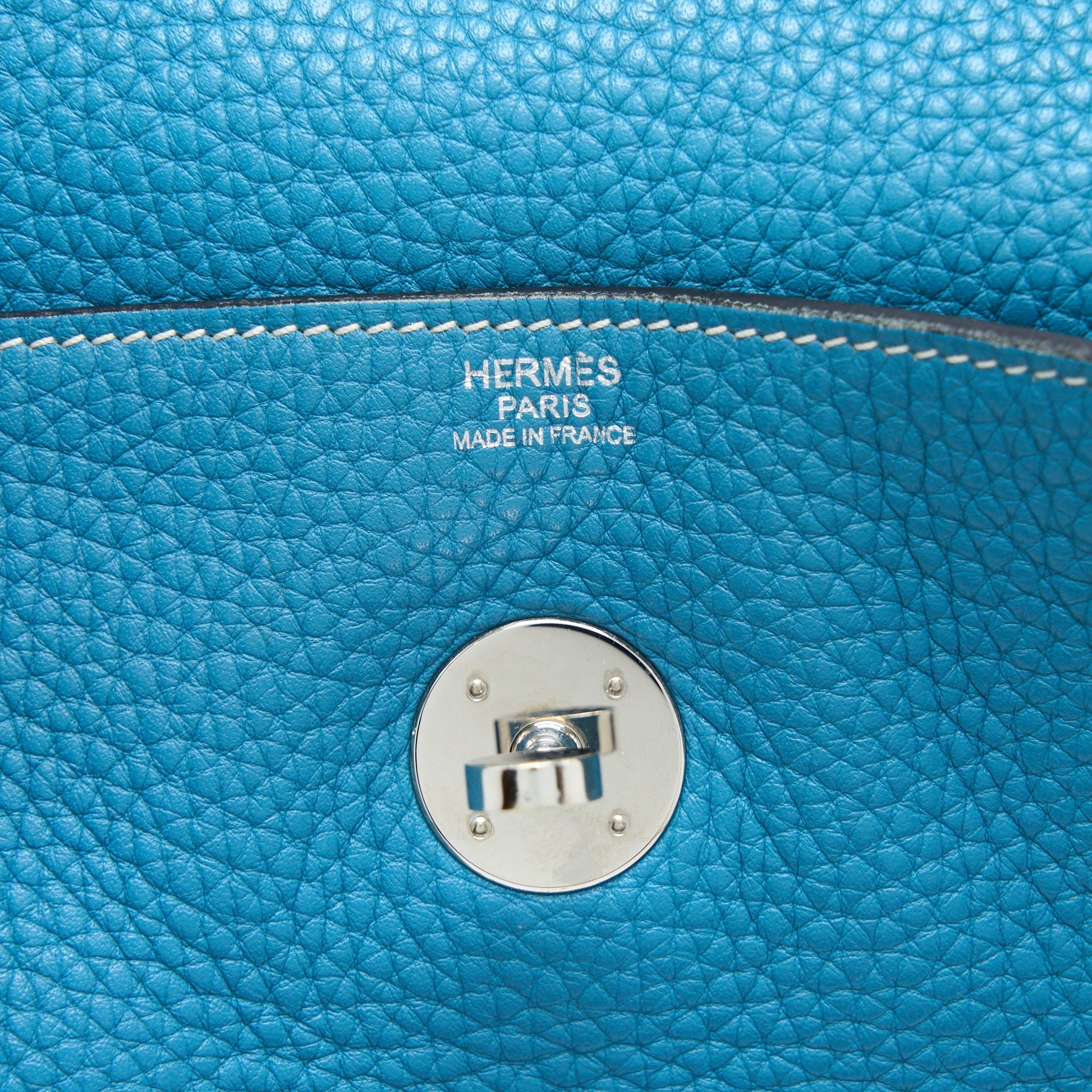 HERMES LINDY 34 CLEMENCE BLUE JEANS SHW