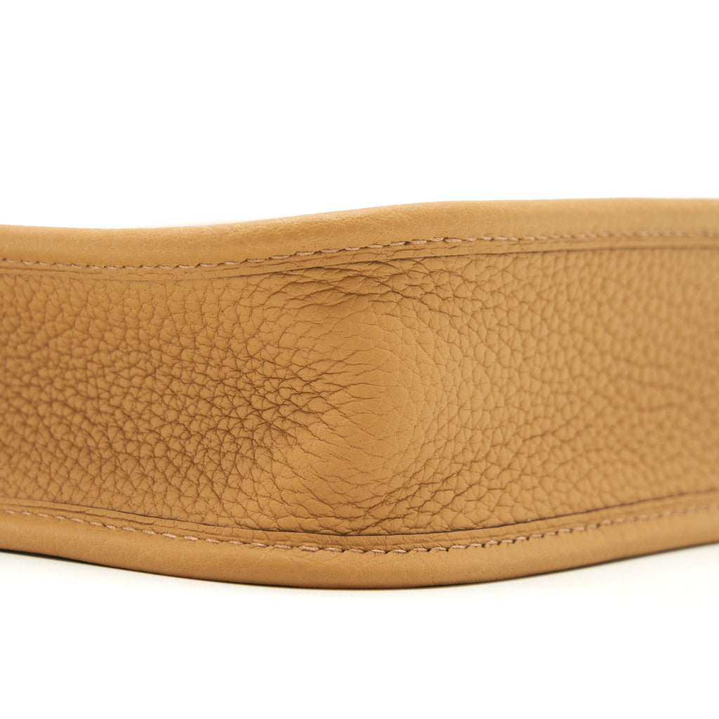 HERMES MINI EVELYNE 16 CLEMENCE BISCUIT GHW