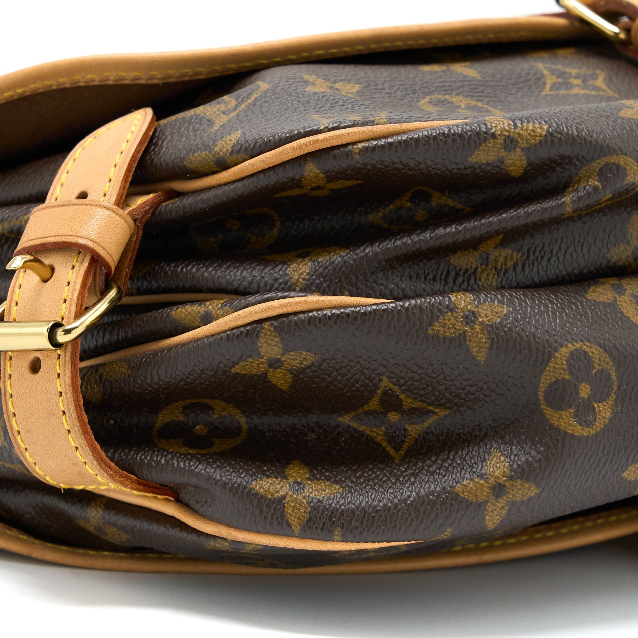 LOUIS VUITTON DOUBLE SIDE CROSSBODY BAG MONOGRAM CANVAS GHW