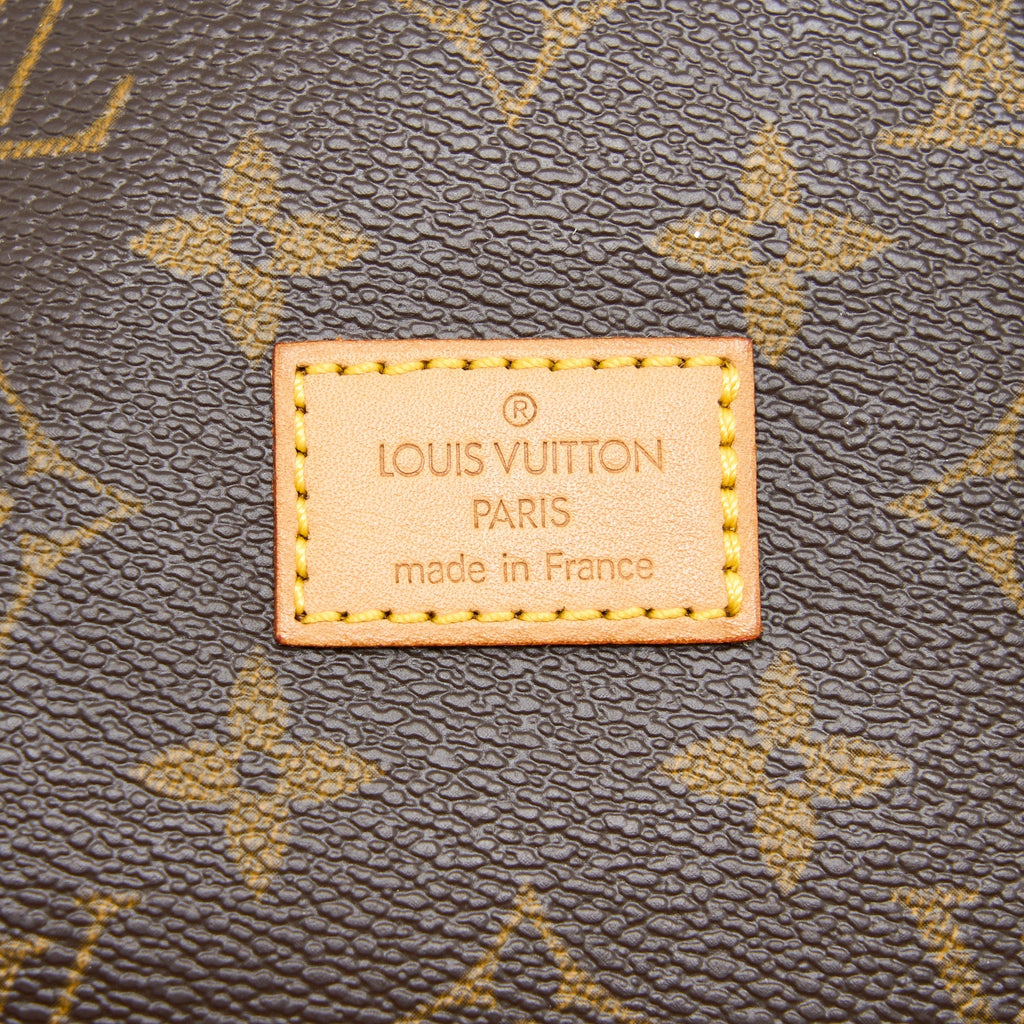 LOUIS VUITTON DOUBLE SIDE CROSSBODY BAG MONOGRAM CANVAS GHW