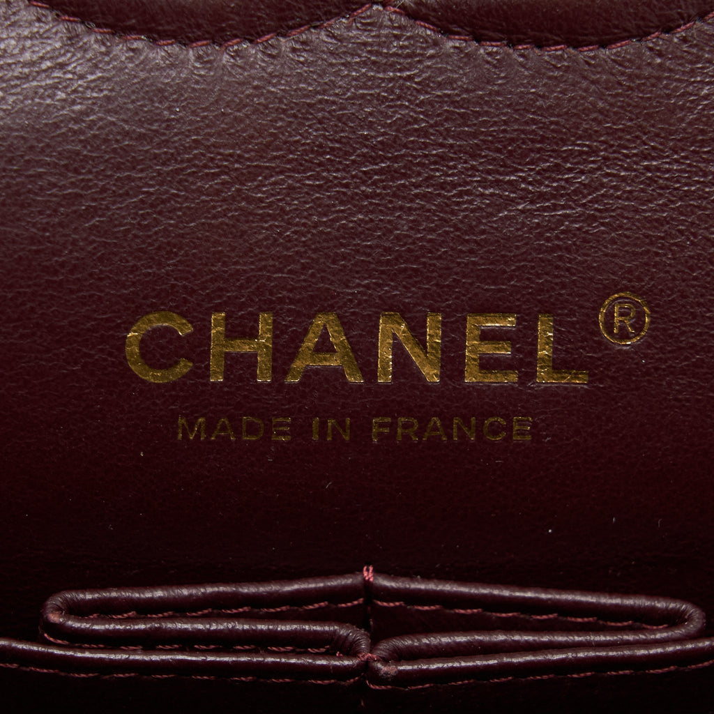 CHANEL MEDIUM CLASSIC DOUBLE FLAP CAVIAR BLACK GHW