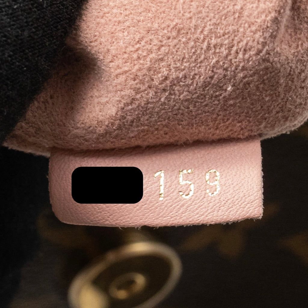 LOUIS VUITTON LOCKY BB MONOGRAM CANVAS/ROSE POUDRE GHW
