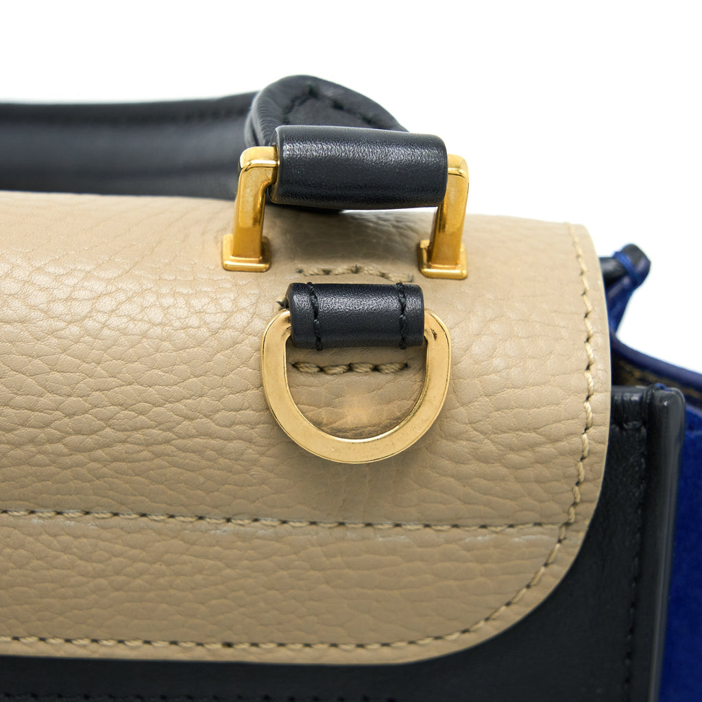 CELINE TRAPEZE BAG MULTICOLOUR GHW
