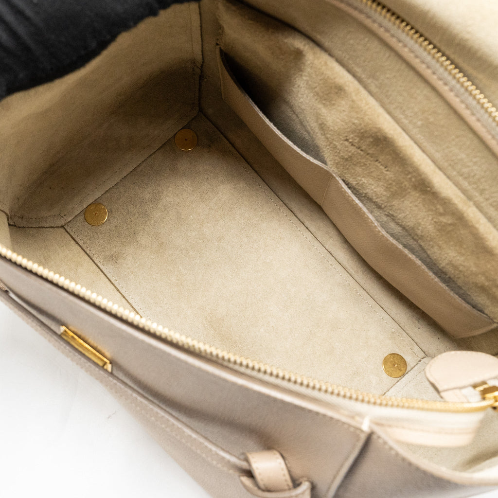 CELINE MINI BELT BAG CALFSKIN LIGHT TAUPE GHW