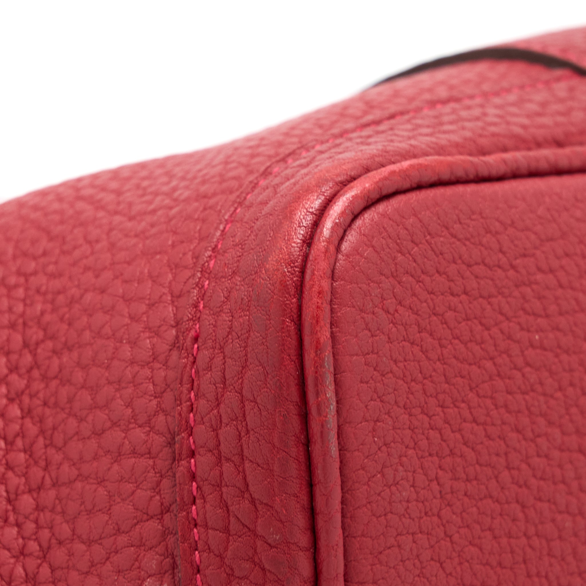 HERMES GARDEN PARTY 36 DARK RED SHW
