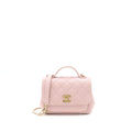 CHANEL SMALL BUSINESS AFFINITY BAG CAVIAR LIGHT PINK LGHW