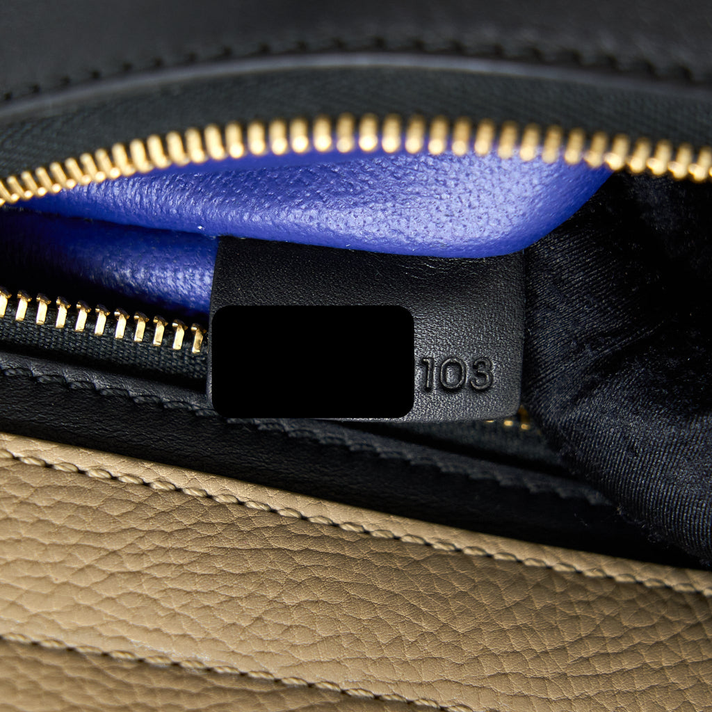 CELINE TRAPEZE BAG MULTICOLOUR GHW