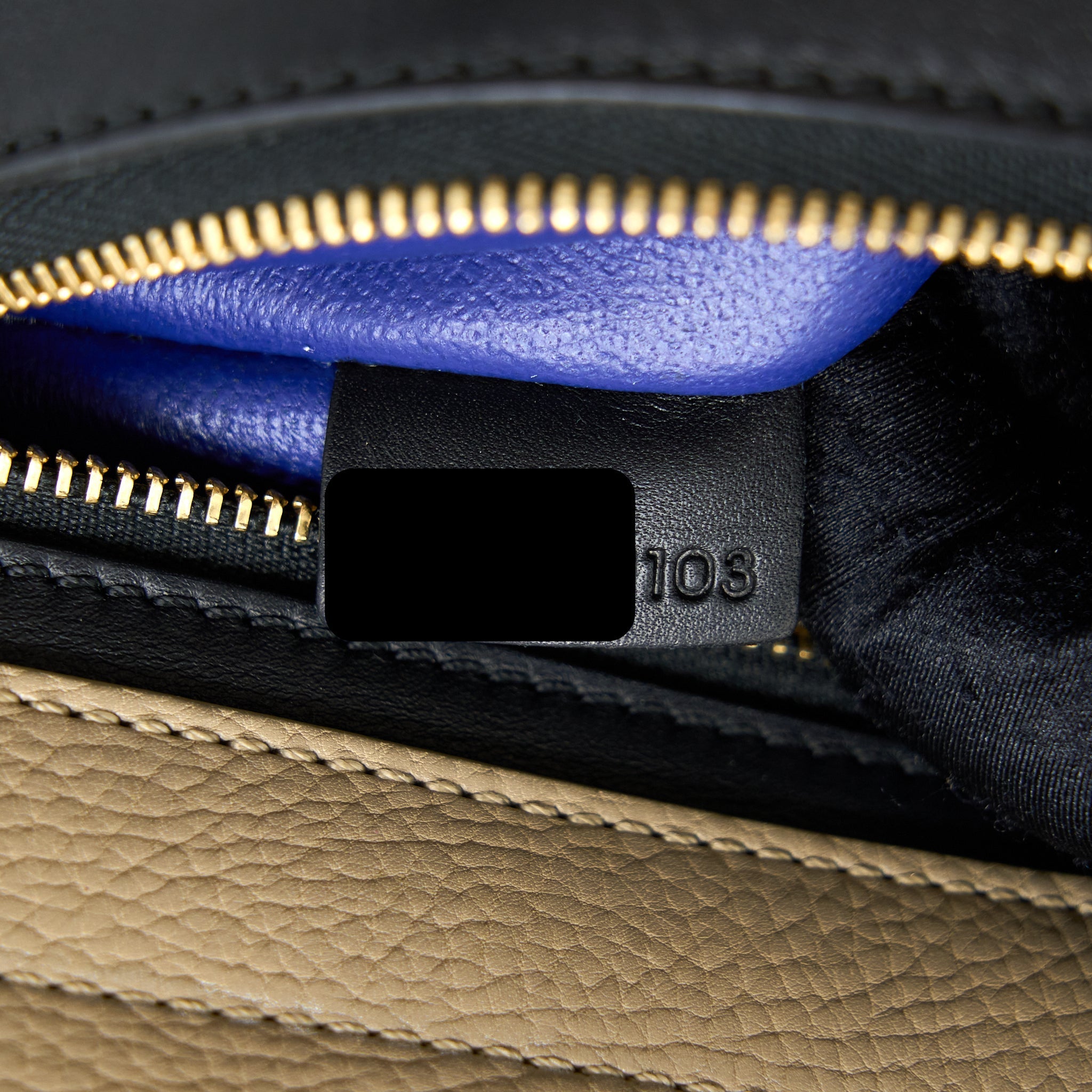 CELINE TRAPEZE BAG MULTICOLOUR GHW