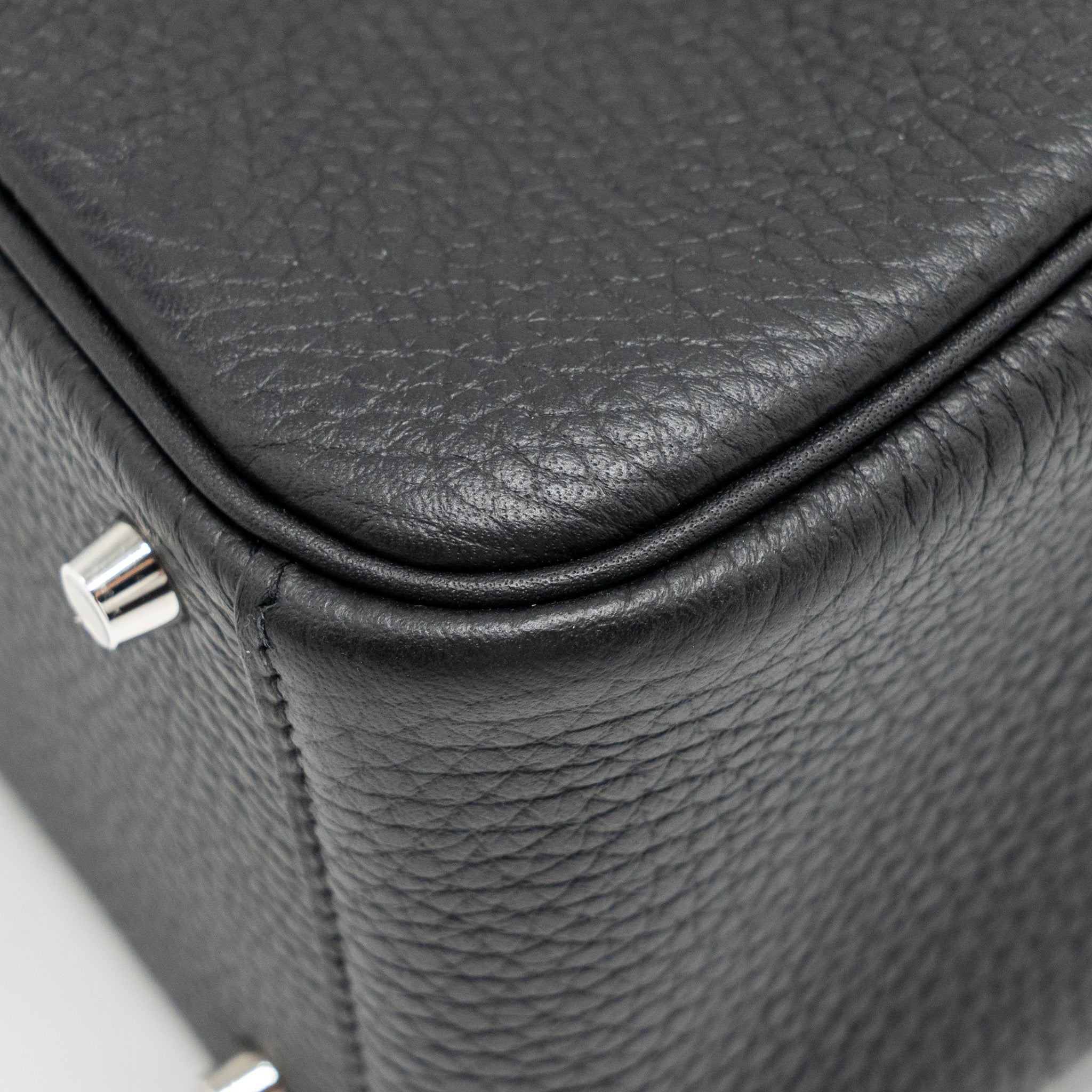 HERMES MINI LINDY II CLEMENCE BLACK SHW
