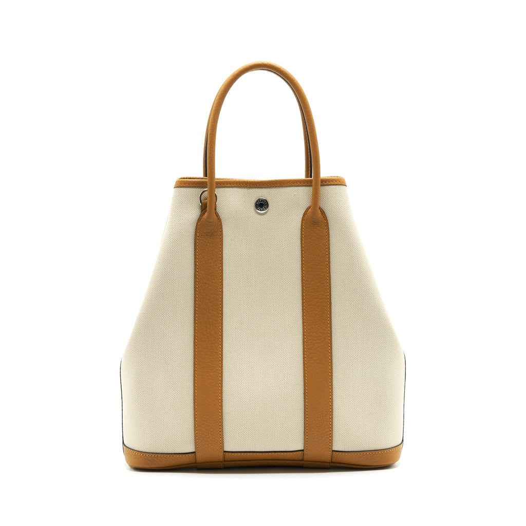 HERMES GARDEN FILE 28 BAG BETON/ OCRE