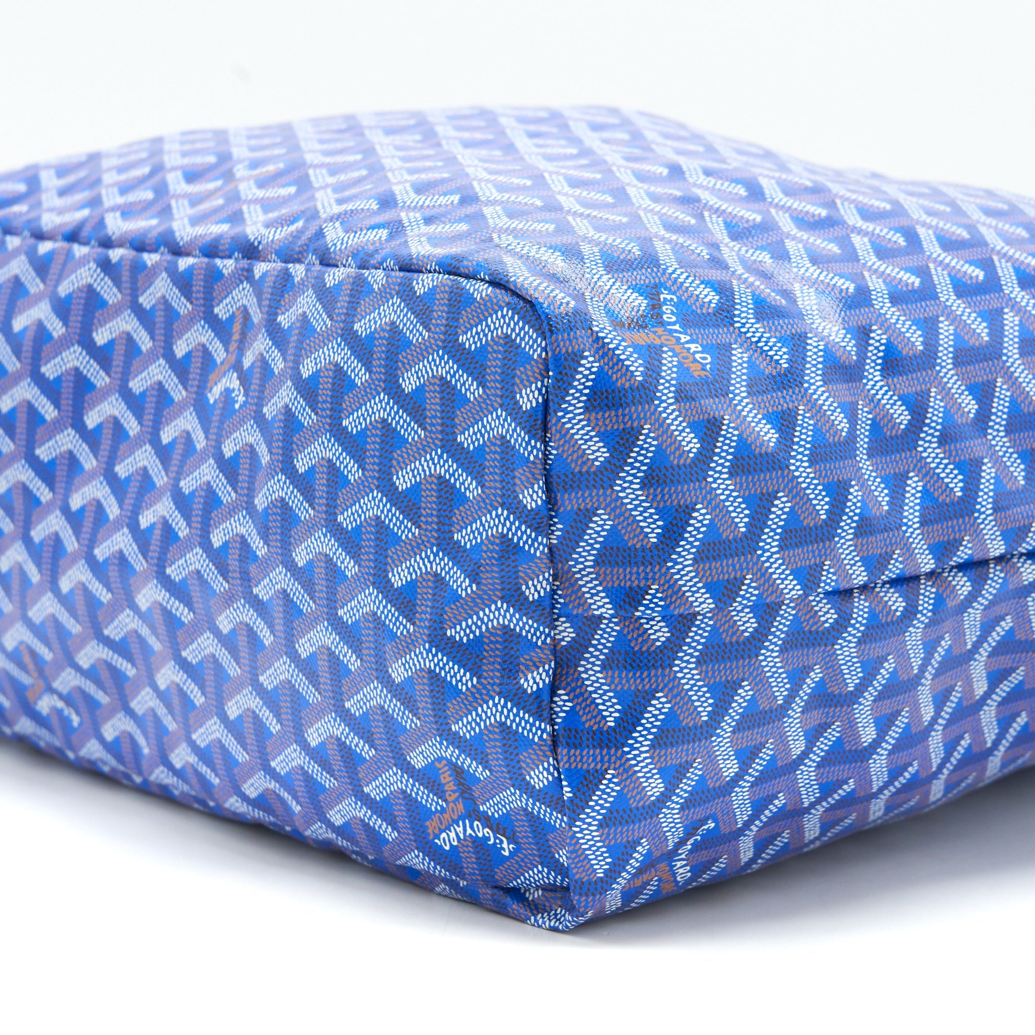 GOYARD SAINT LOUIS TOTE BAG PM BLUE