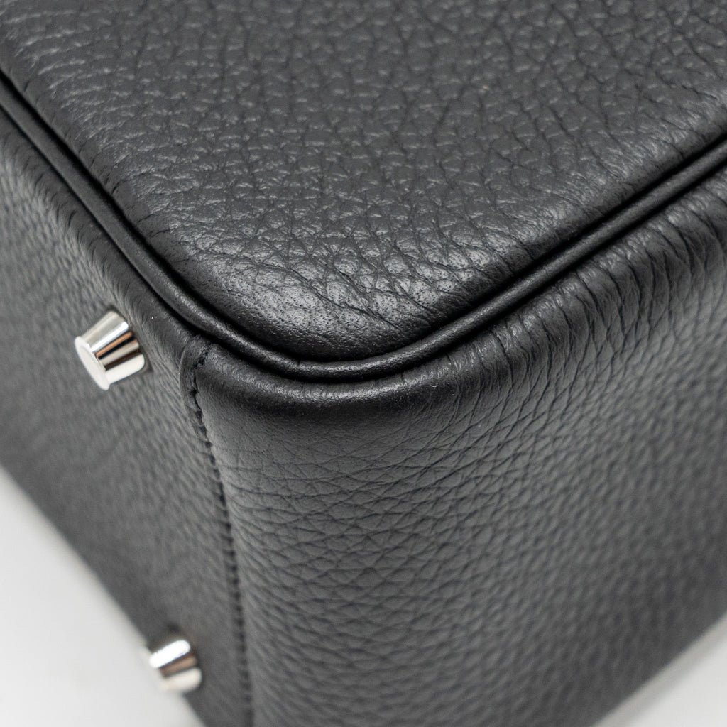HERMES MINI LINDY II CLEMENCE BLACK SHW