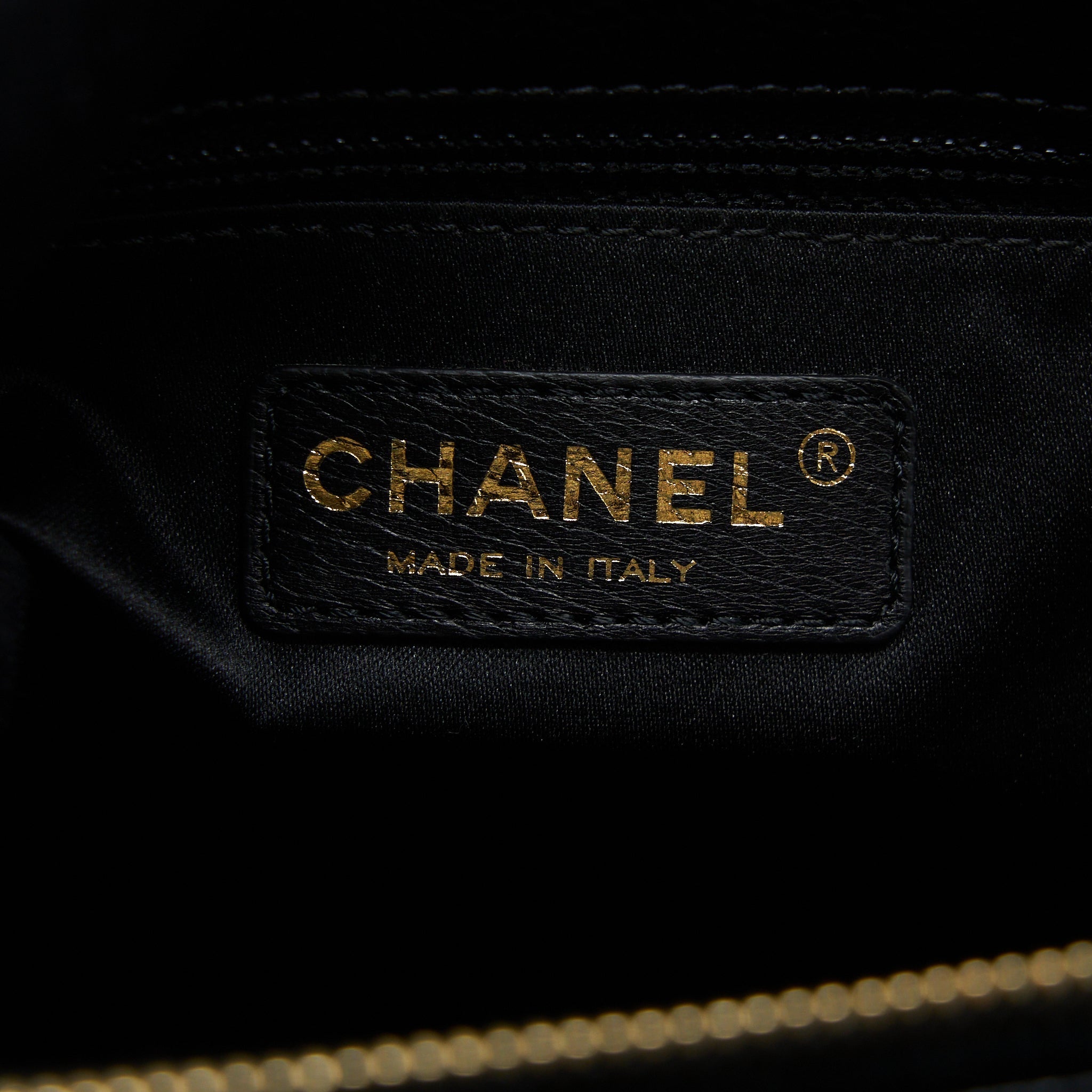 CHANEL GRAND SHOPPING TOTE BAG CAVIAR BLACK GHW