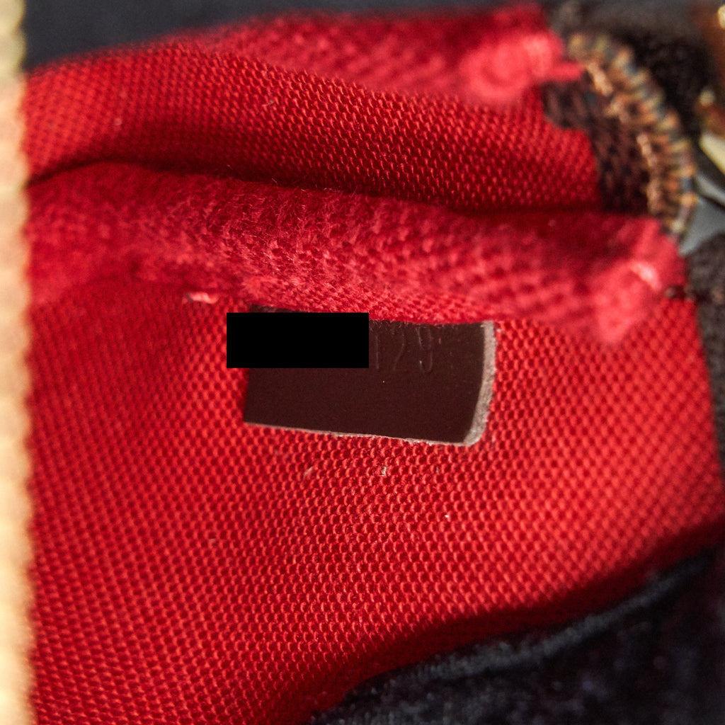 LOUIS VUITTON MINI POCHETTE ACCESSORY DAMIER EBENE GHW