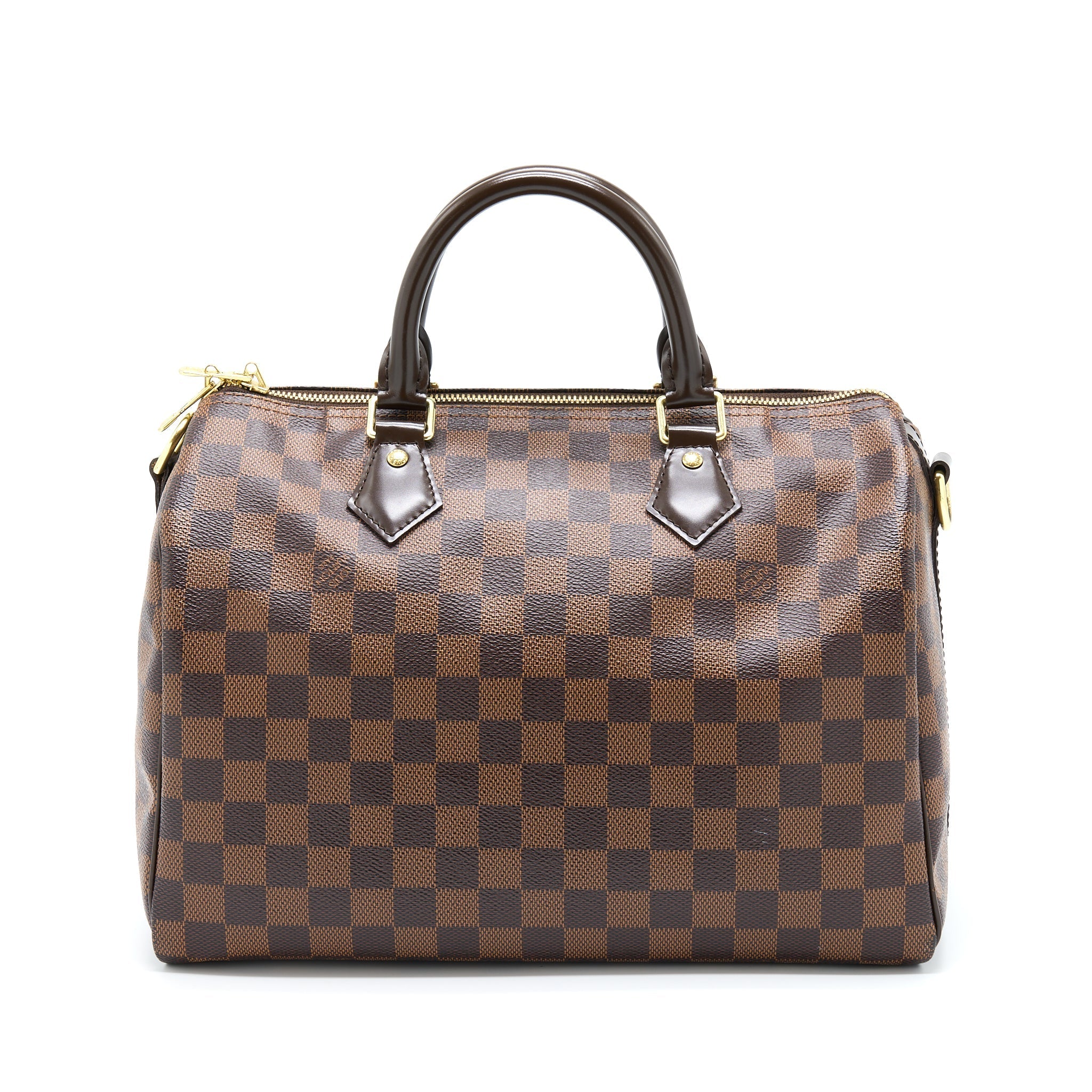 LOUIS VUITTON SPEEDY BANDOULIERE 30 DAMIER EBENE CANVAS