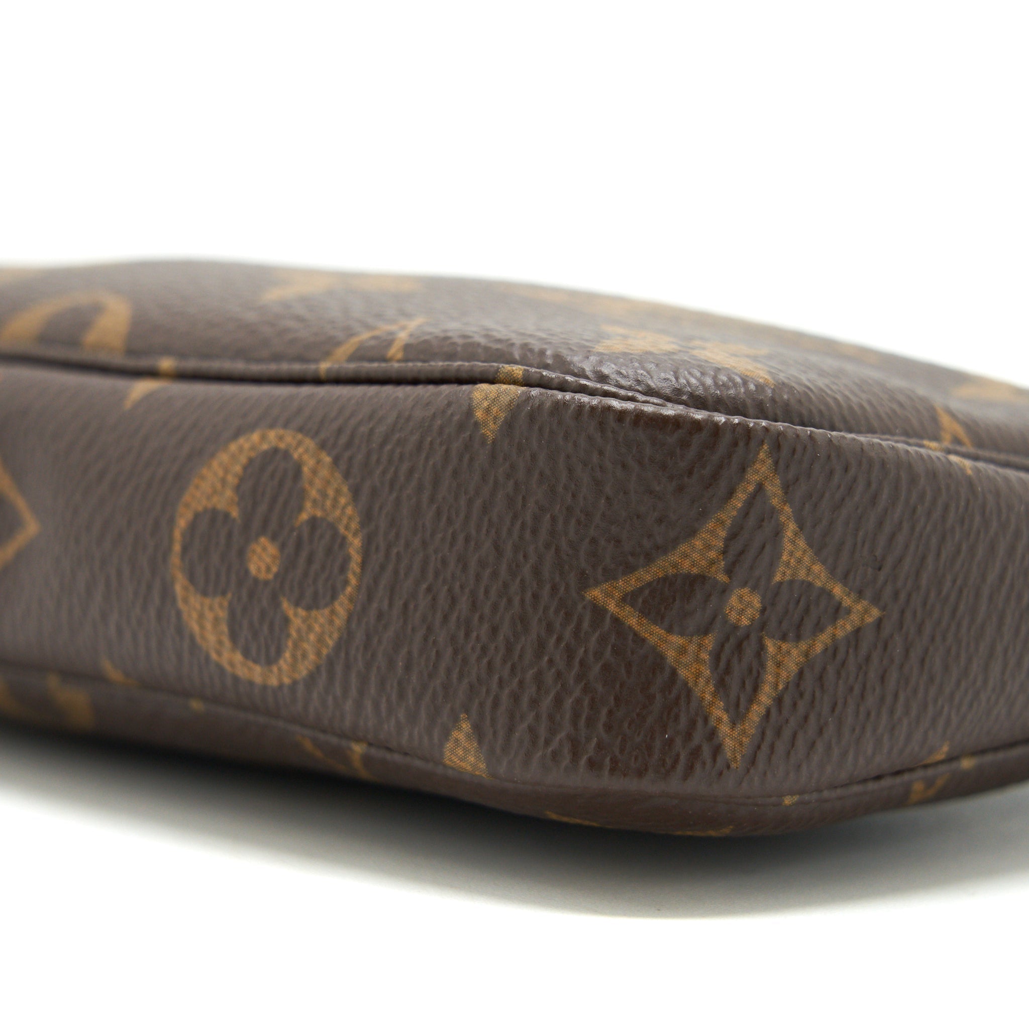 LOUIS VUITTON MINI POCHETTE ACCESSORIES MONOGRAM GHW