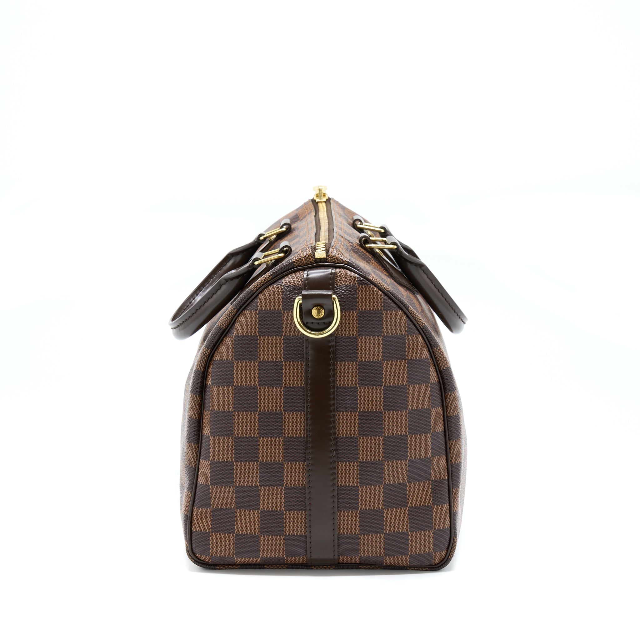 LOUIS VUITTON SPEEDY BANDOULIERE 30 DAMIER EBENE CANVAS