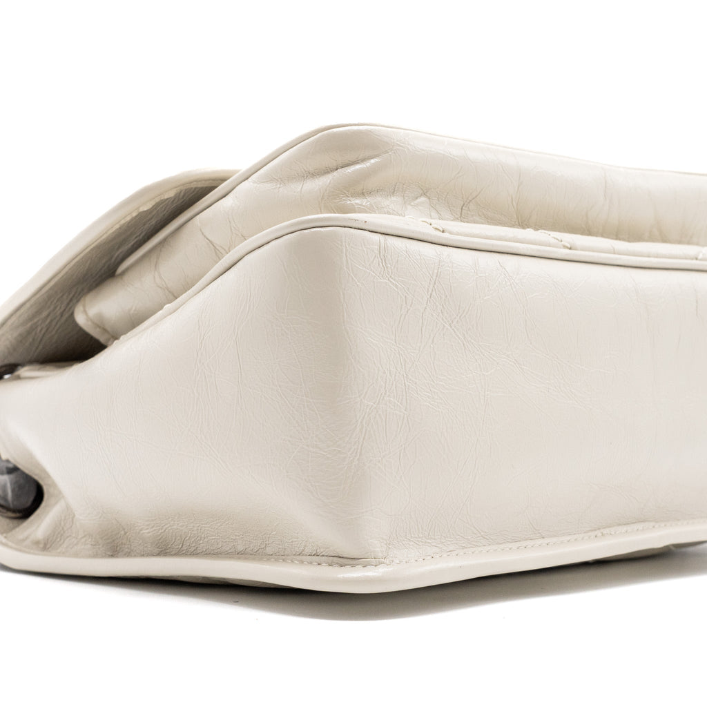 SAINT LAURENT MEDIUM NIKI CALFSKIN BLANC SHW