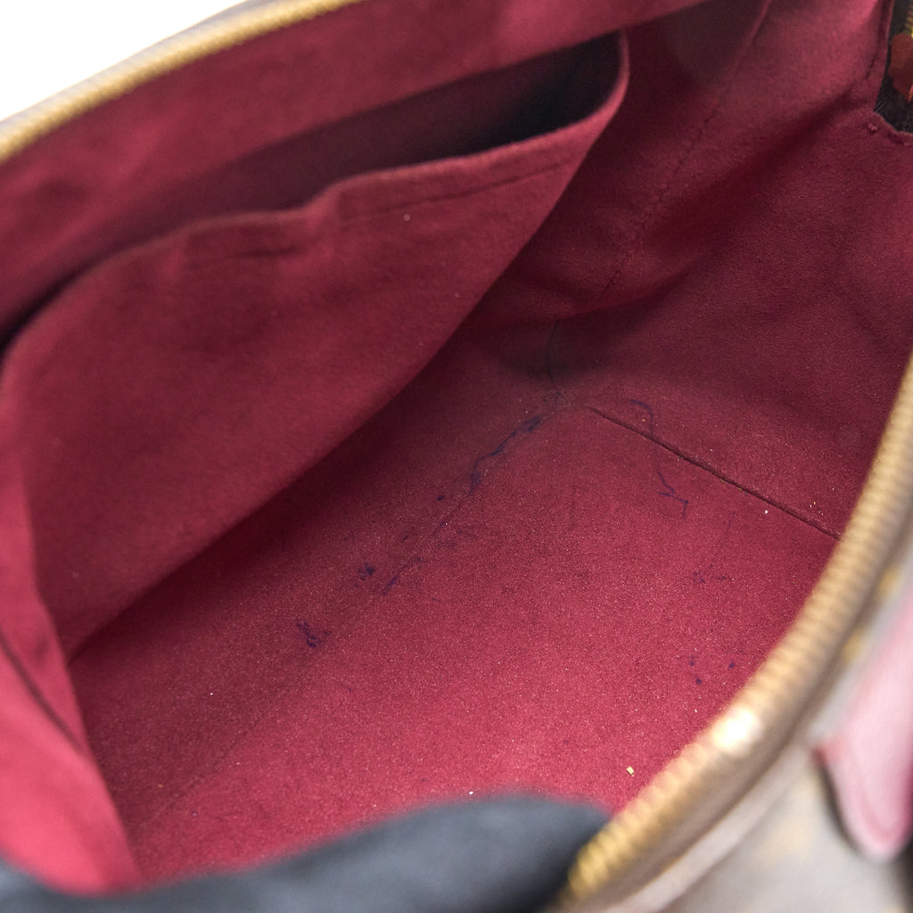 LOUIS VUITTON TOP HANDLE CROSSBODY TOTE BAG MONOGRAM CANVAS GHW