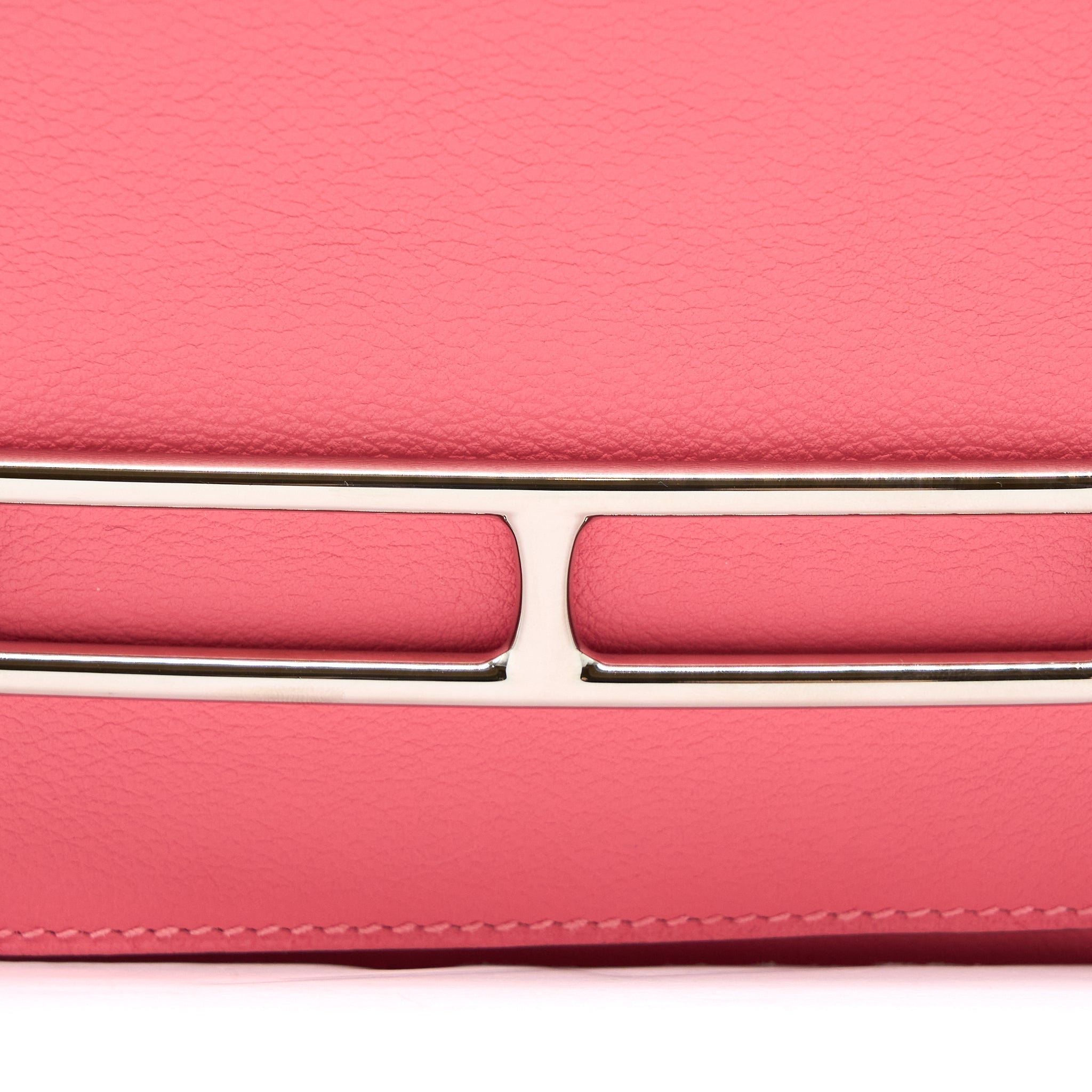 HERMES MINI ROULIS EVERCOLOUR ROSE AZALEE SHW