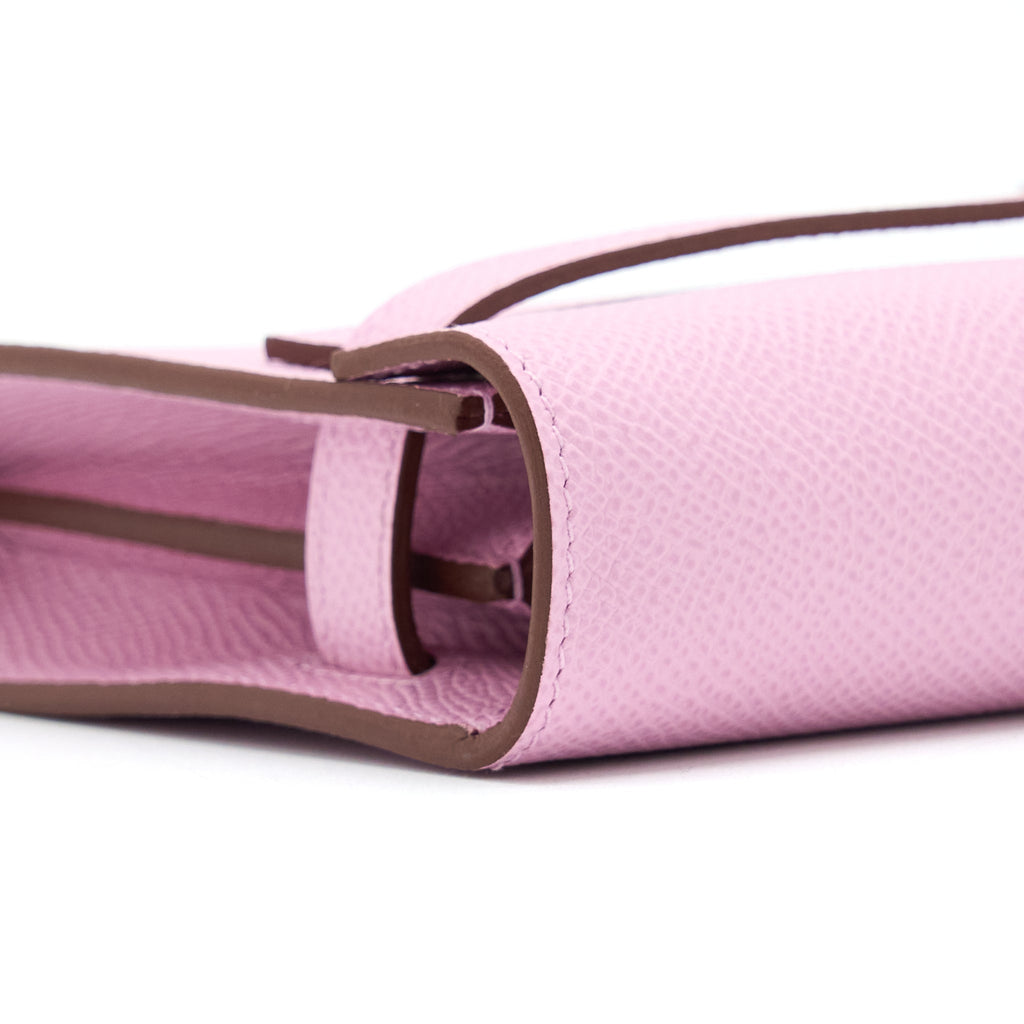 HERMES KELLY TO GO EPSOM X9 MAUVE SYLVESTRE SHW